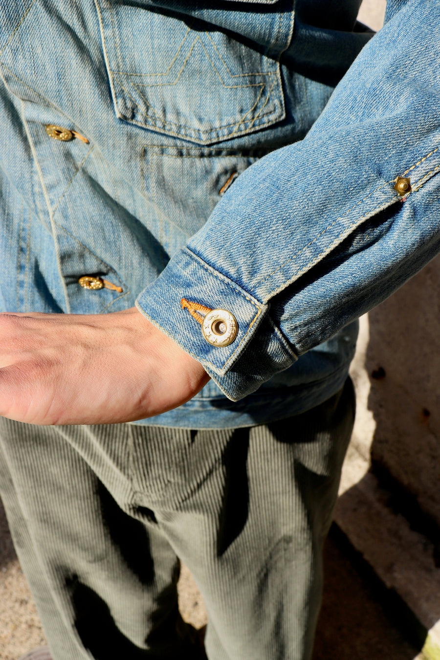 HOMMENA  Drape Storm Rider Jacket