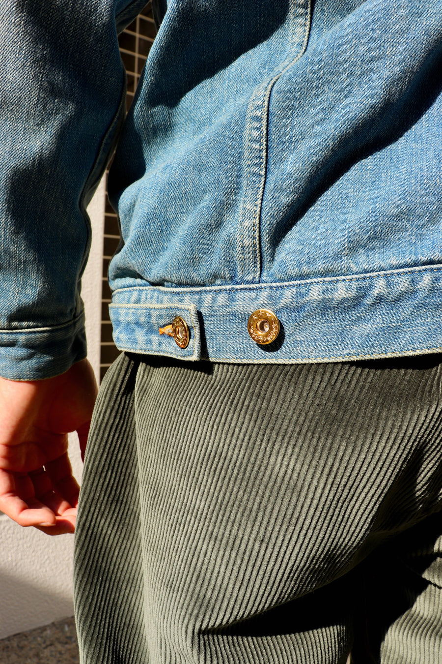 HOMMENA  Drape Storm Rider Jacket