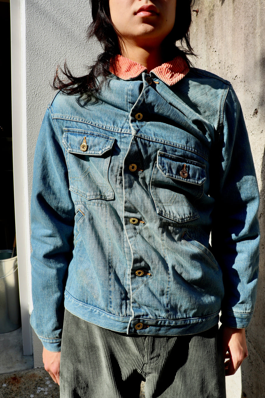 HOMMENA  Drape Storm Rider Jacket