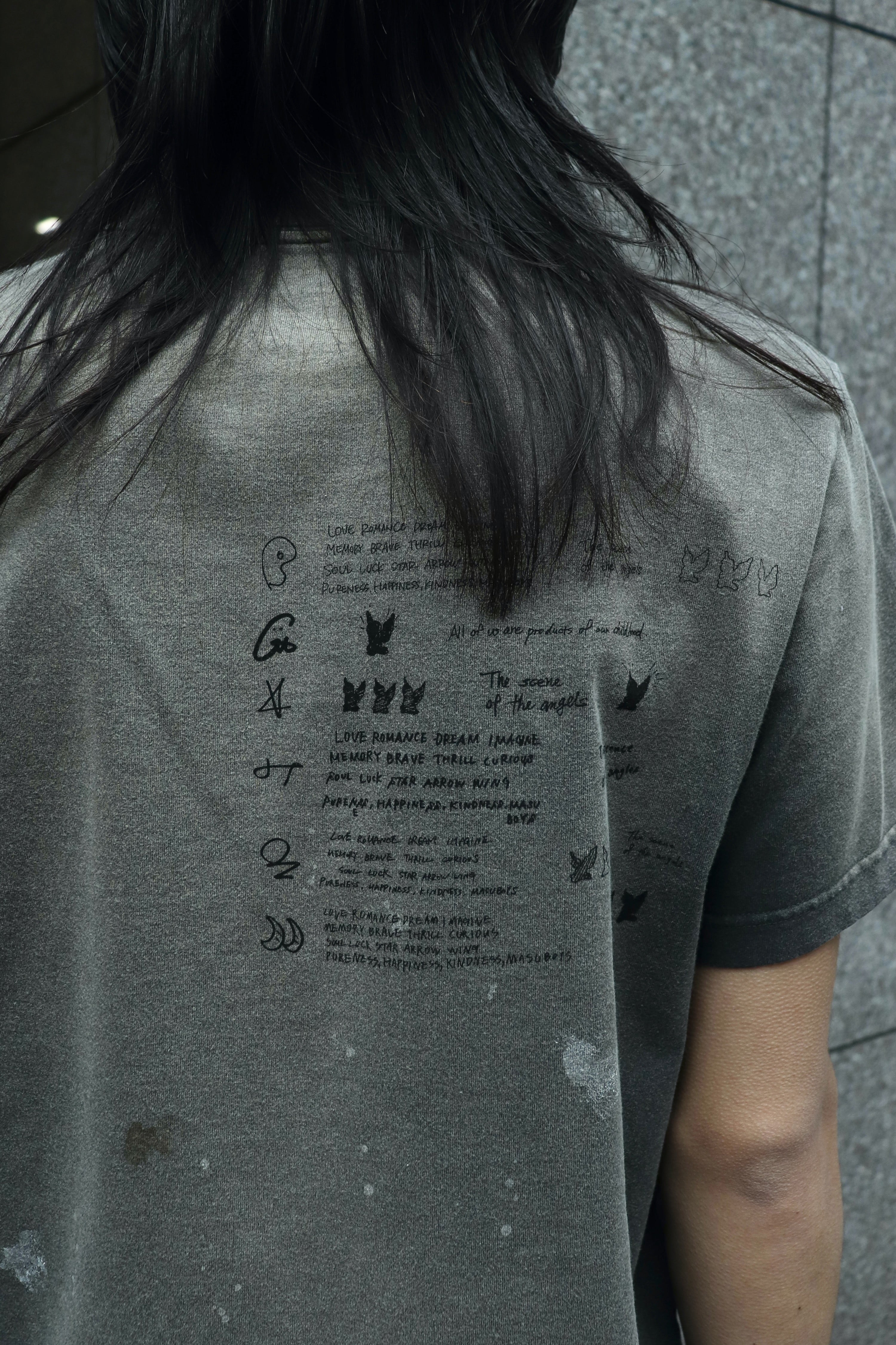 MASU(エムエーエスユー)のWASTED RED ANGEL T-SHIRT BLACKの通販 