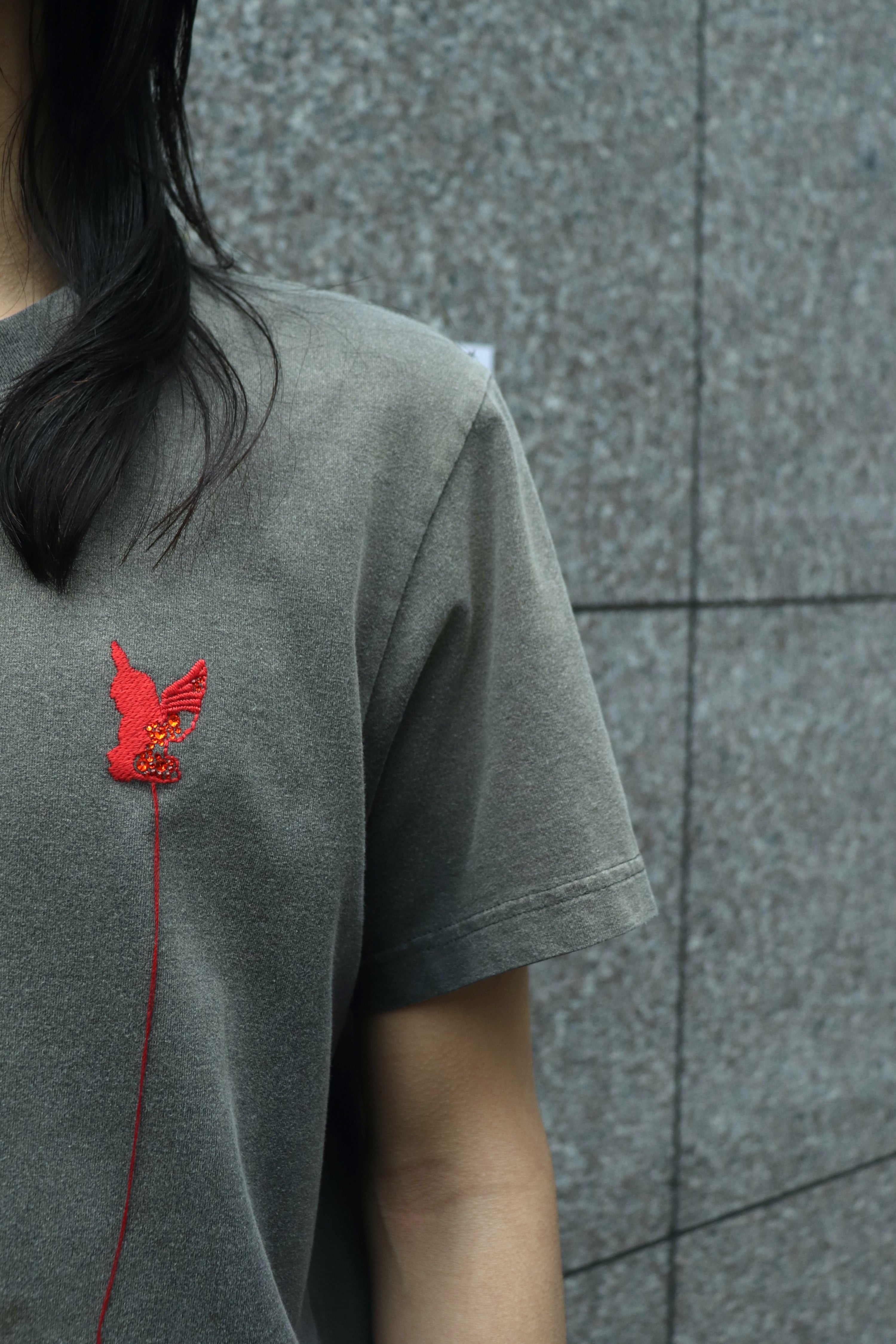 MASU(エムエーエスユー)のWASTED RED ANGEL T-SHIRT BLACKの通販