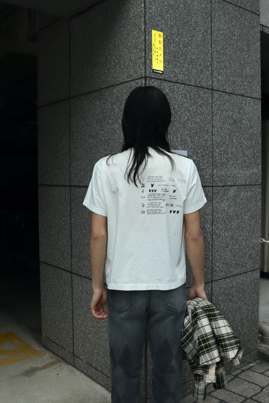 MASU(エムエーエスユー)のWASTED RED ANGEL T-SHIRT WHITEの通販