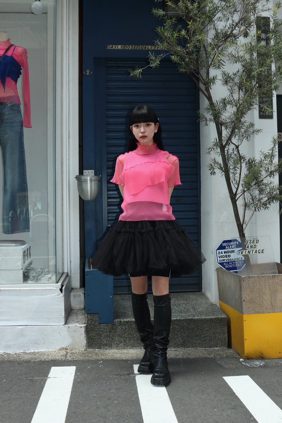kotohayokozawa(コトハヨコザワ)のGHOST TODO TOP SHORTSLEEVE