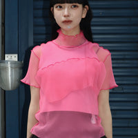 kotohayokozawa(コトハヨコザワ)のGHOST TODO TOP SHORTSLEEVE