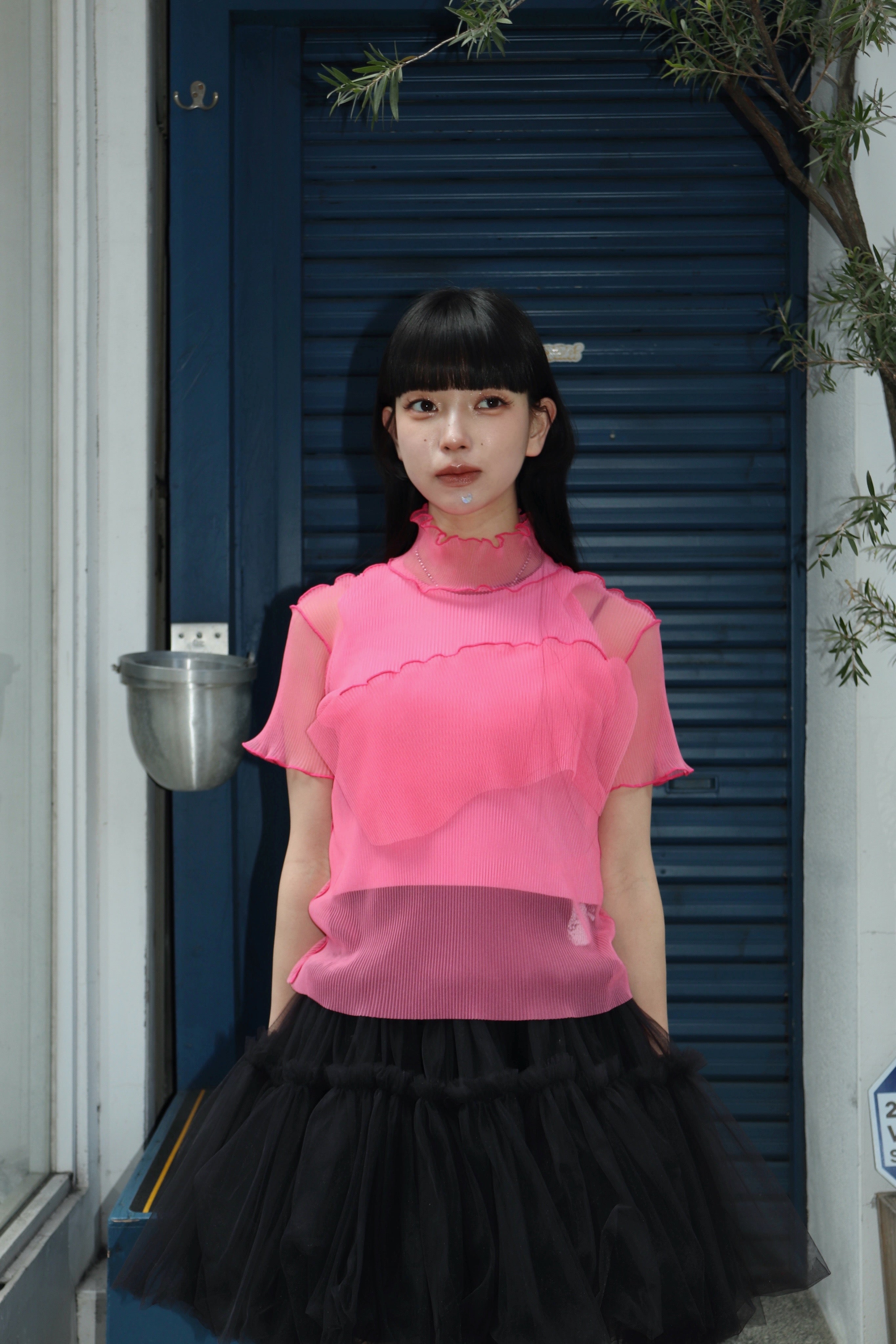 kotohayokozawa(コトハヨコザワ)のGHOST TODO TOP SHORTSLEEVE 