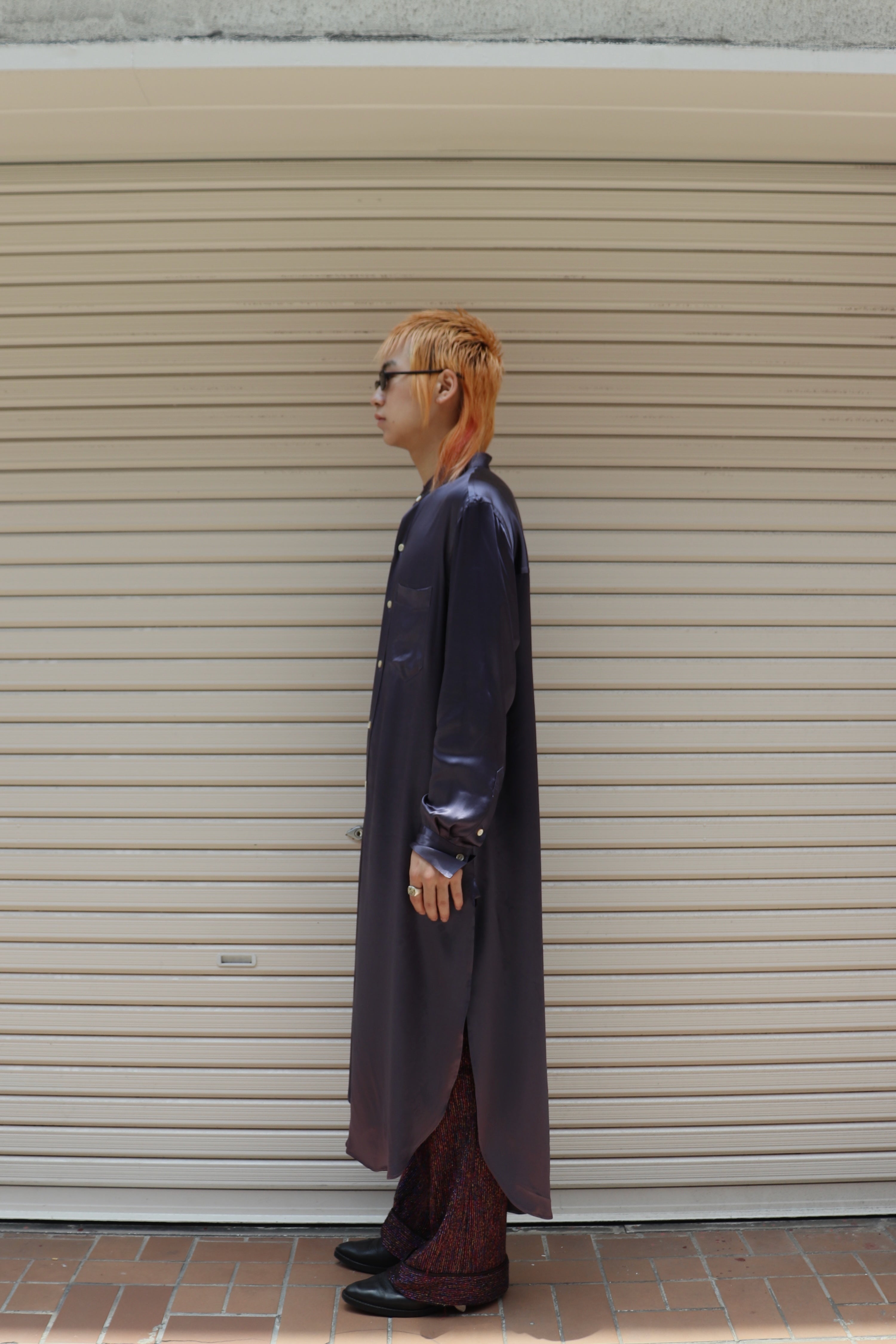 BED J.W. FORD(ベッドフォード)のLong Shirts PURPLEの通販｜PALETTE