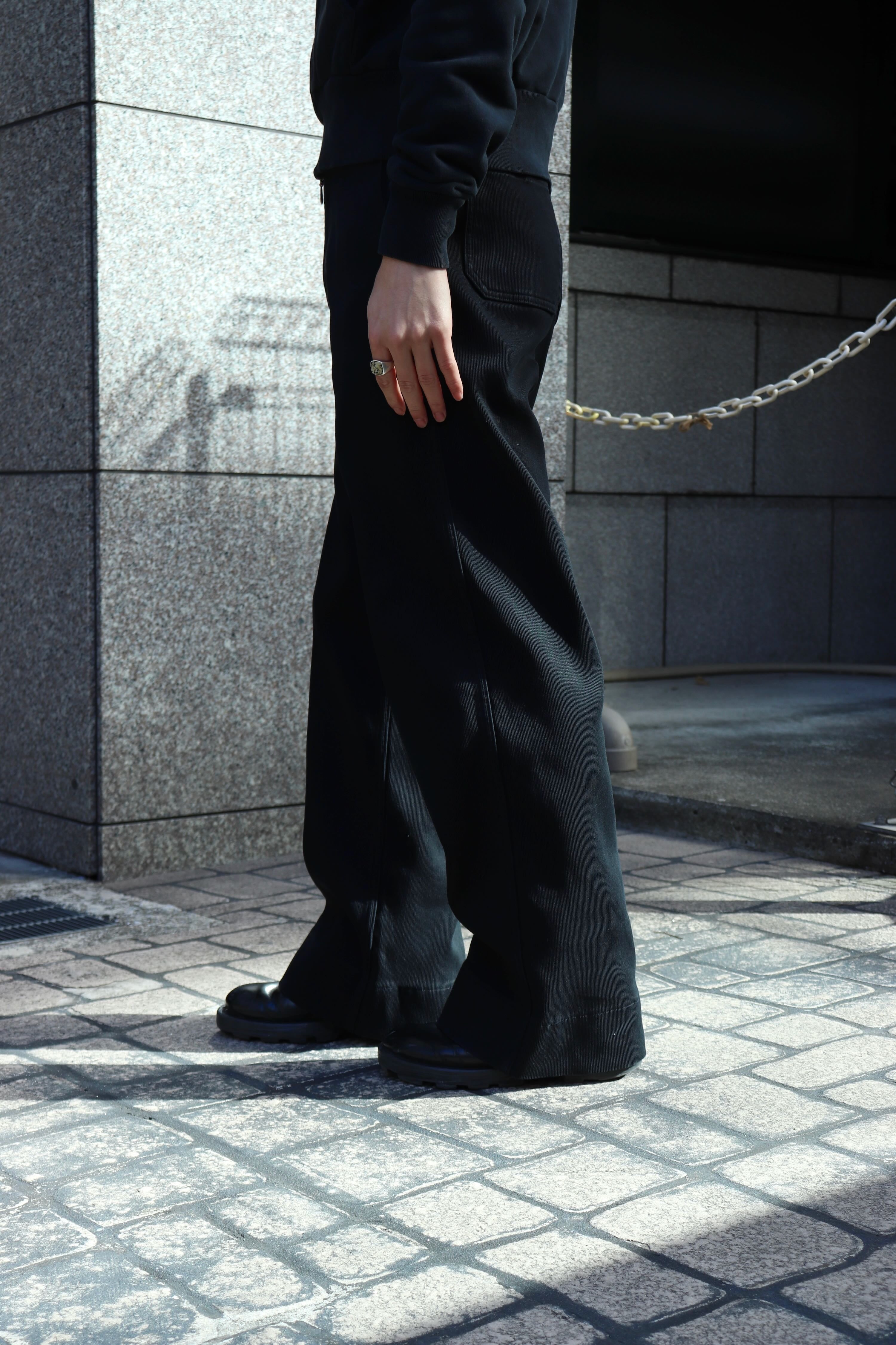 MASU(エムエーエスユー)のMASU BOYS” BAGGY PIQUE PANTS BLACKの通販