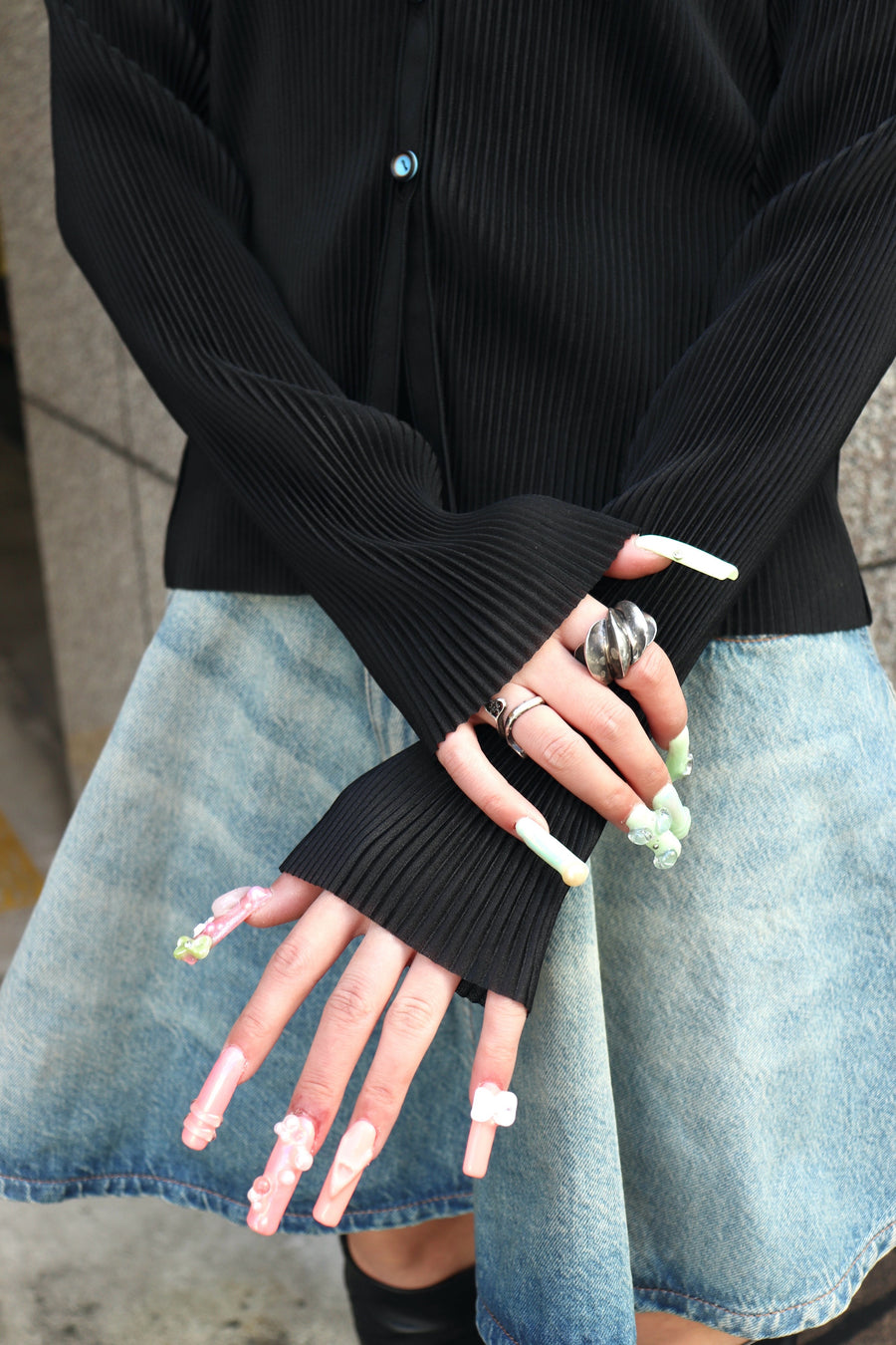 kotohayokozawa(コトハヨコザワ)のSHEER CARDIGAN BLACKの通販