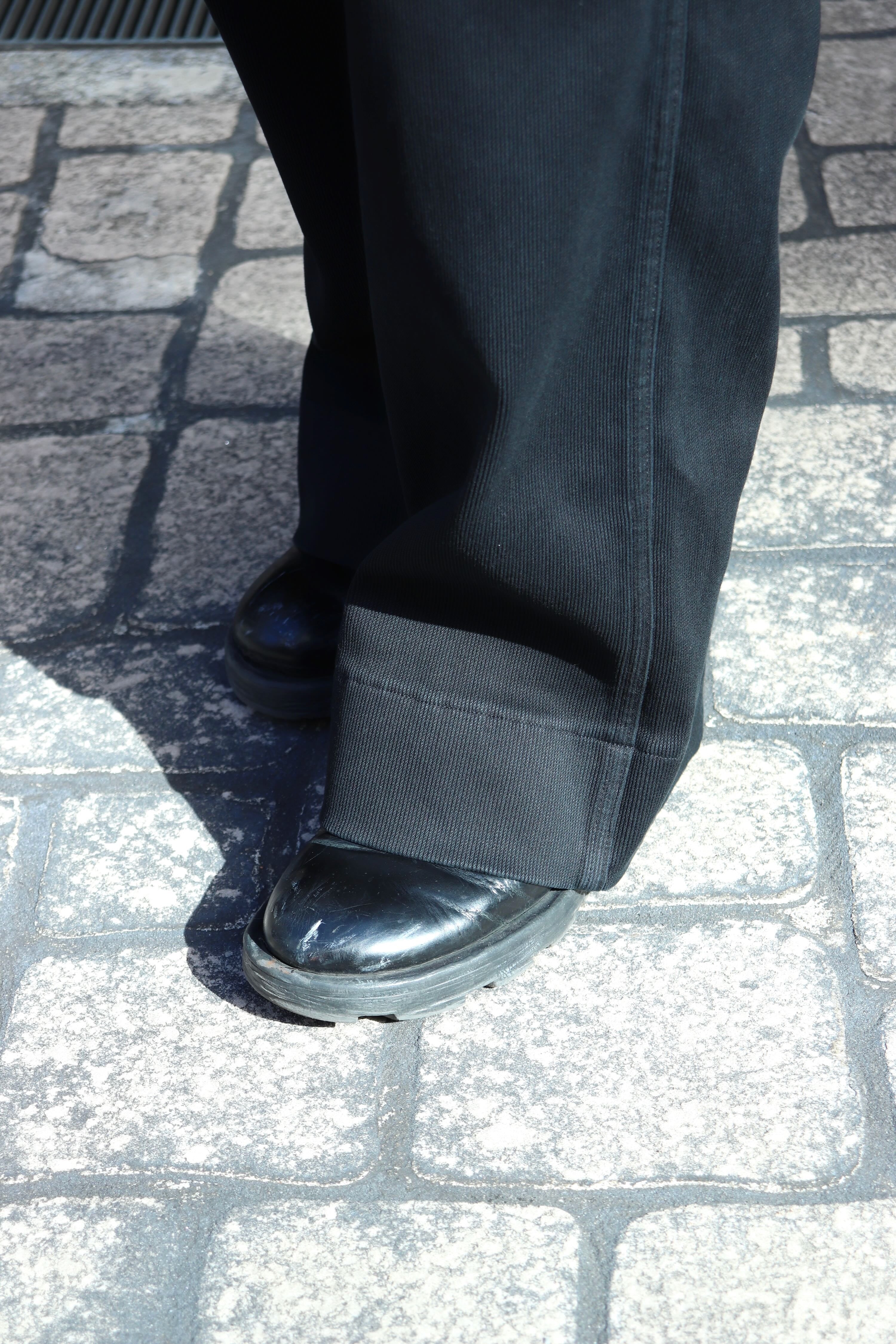 MASU(エムエーエスユー)のMASU BOYS” BAGGY PIQUE PANTS BLACKの通販
