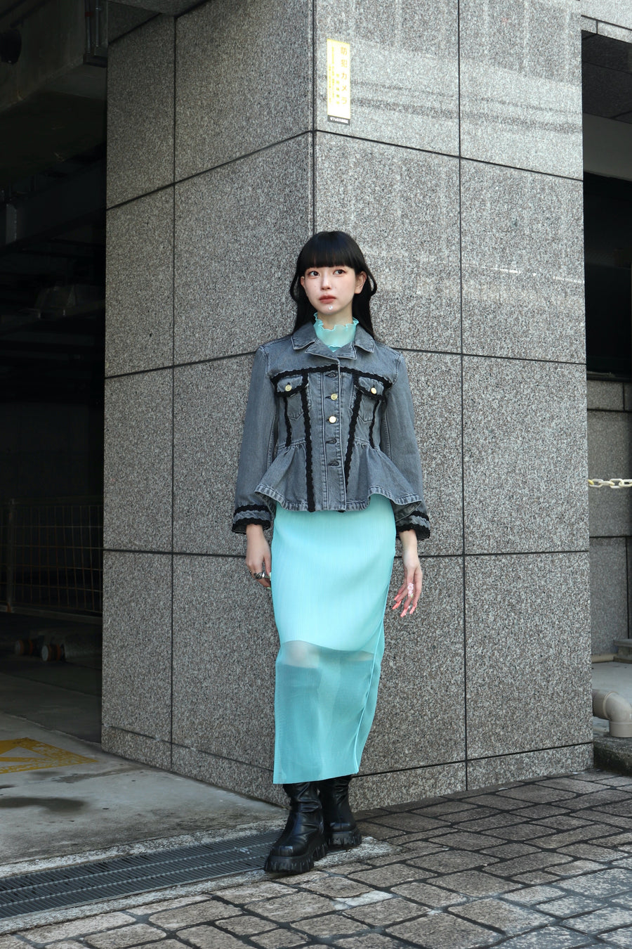 kotohayokozawa(コトハヨコザワ)のGHOST TODO DRESS SHORTSLEEVE