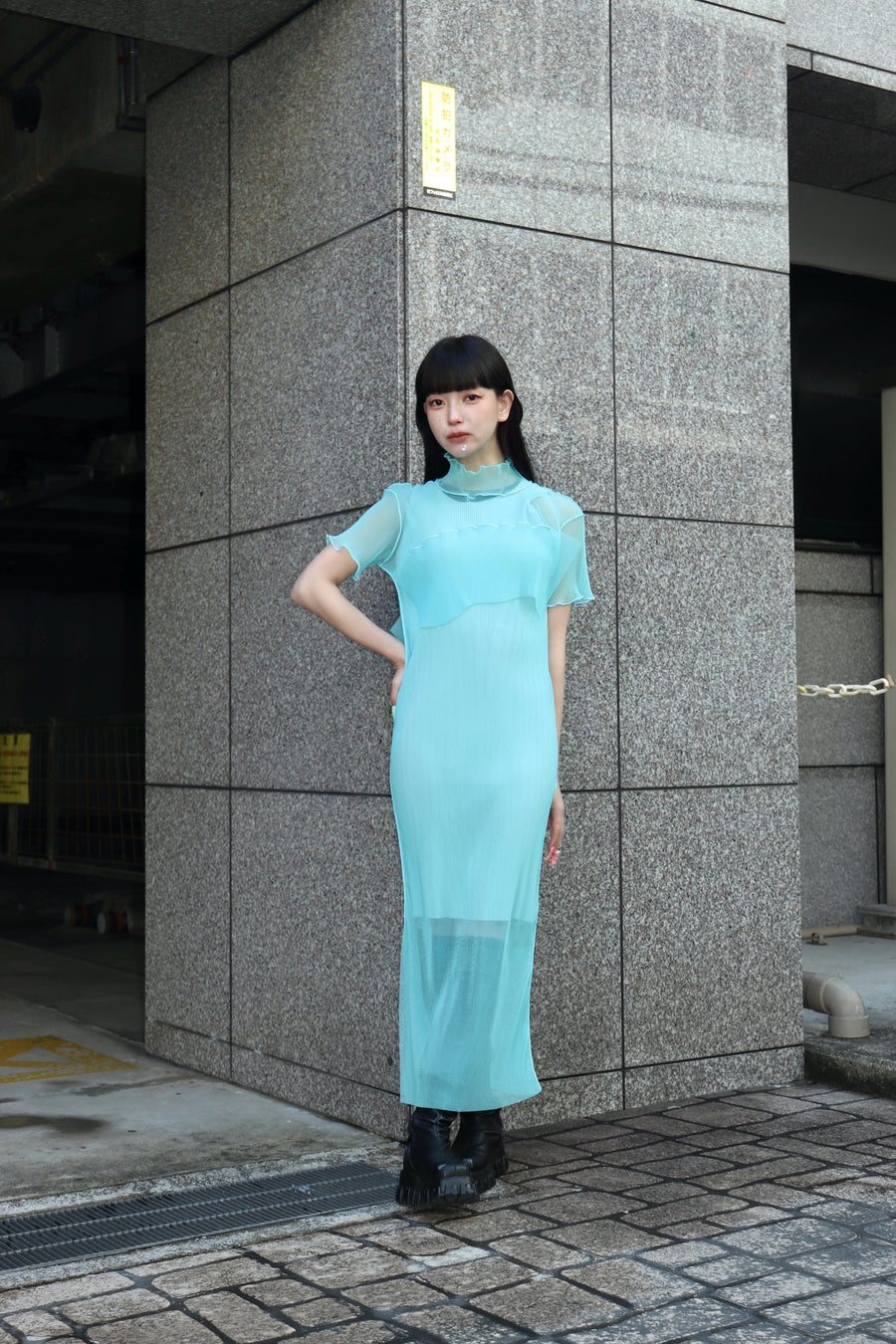 トップス kotohayokozawa kotohayokozawa(コトハヨコザワ)のLong sleeve top GRAYの通販