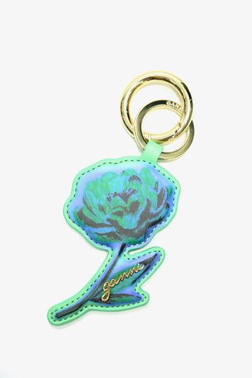 GANNI  Flower Keyring