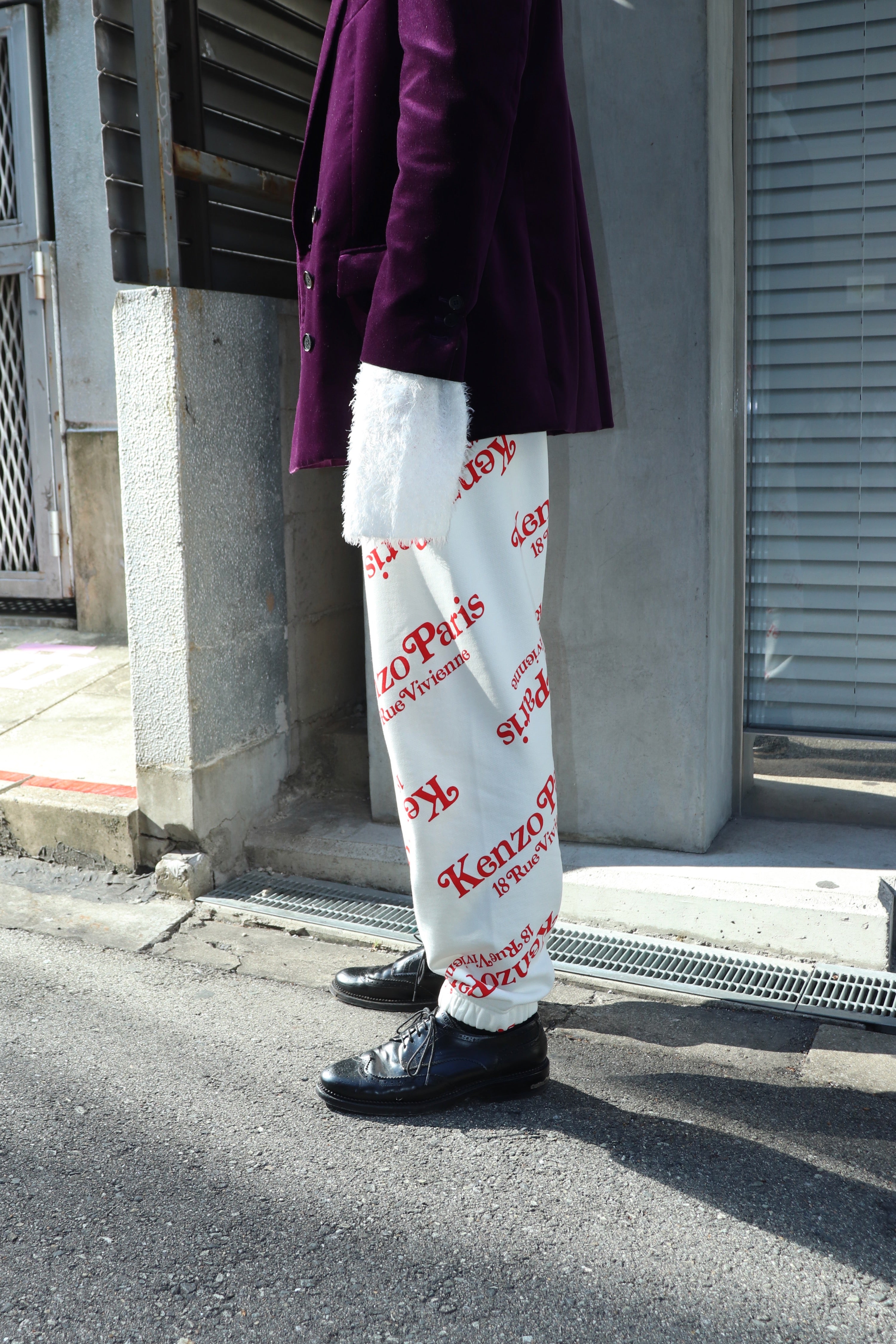 KENZO(ケンゾー)のKENZO BY VERDY CLASSIC JOGPANT OFF WHITEの通販 