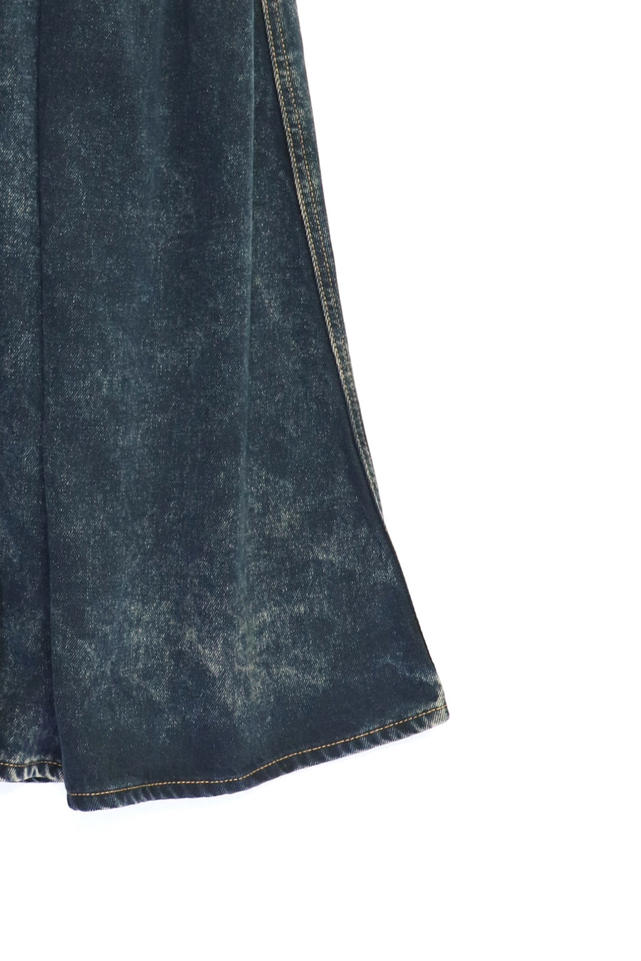 GANNI  Light Denim Long Skirt