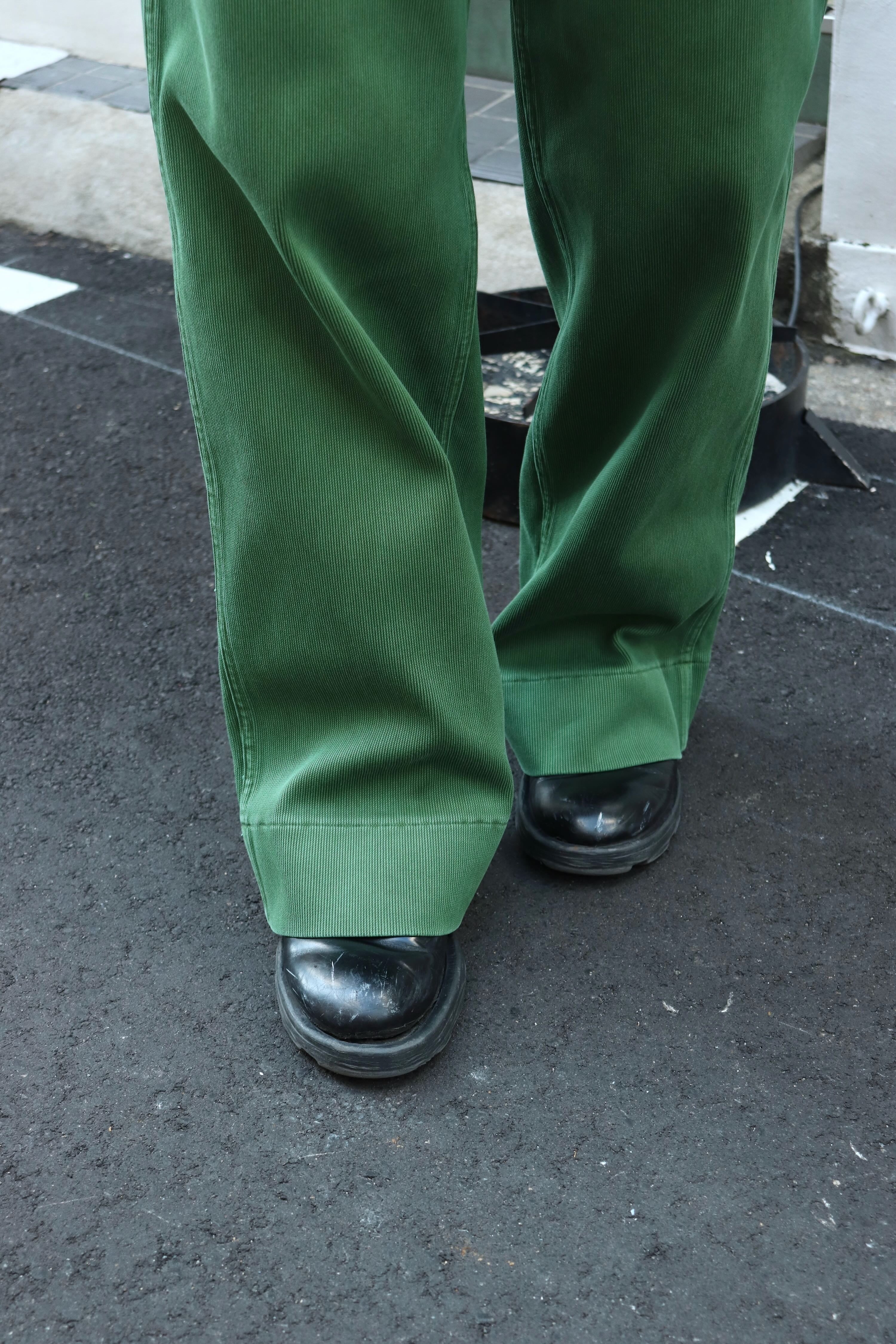 パンツ MASU BOYS BAGGY PIQUE PANTS BLACK MASU(エムエーエスユー)のMASU BOYS” BAGGY PIQUE PANTS GREENの通販