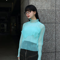 【わいん】 todo kotohayokozawa long sleeve kotohayokozawa(コトハヨコザワ)のGHOST TODO TOP LONGSLEEVE HIGHNECK