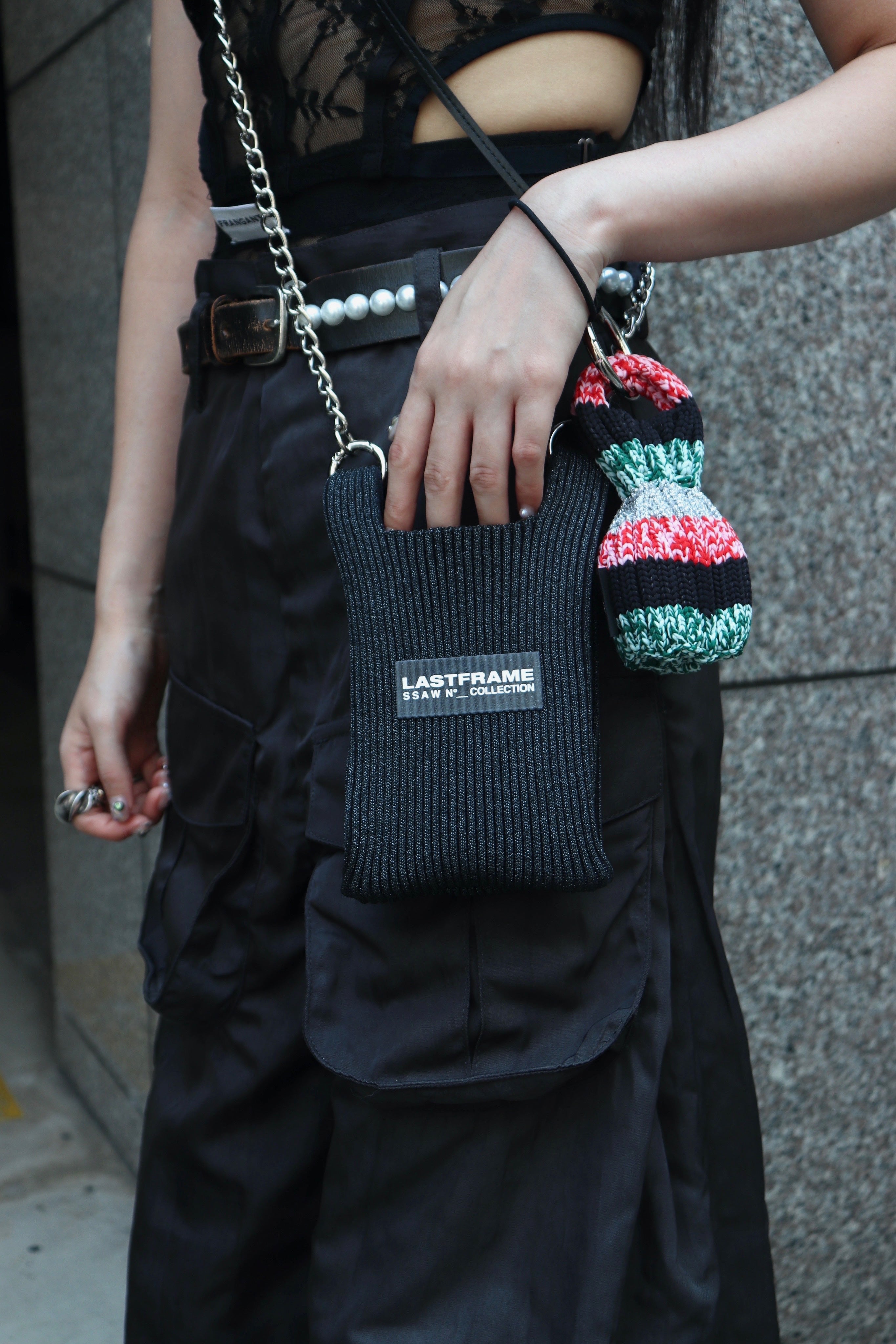 LASTFRAME(ラストフレーム)のKYOTO METALLIC MARKET BAG MICRO 