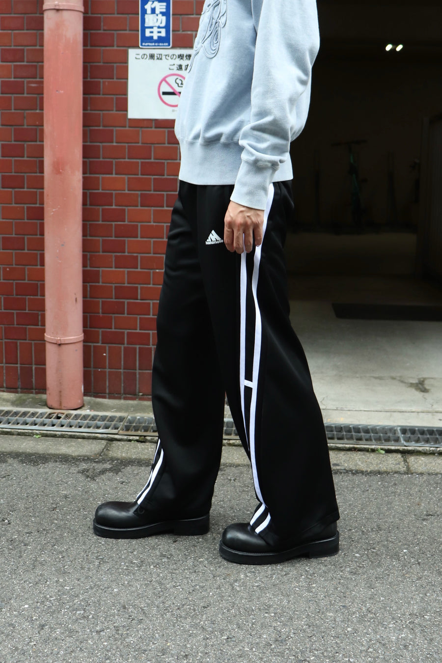 YUKI HASHIMOTO  H-LINE TWISTED TRUCK PANTS