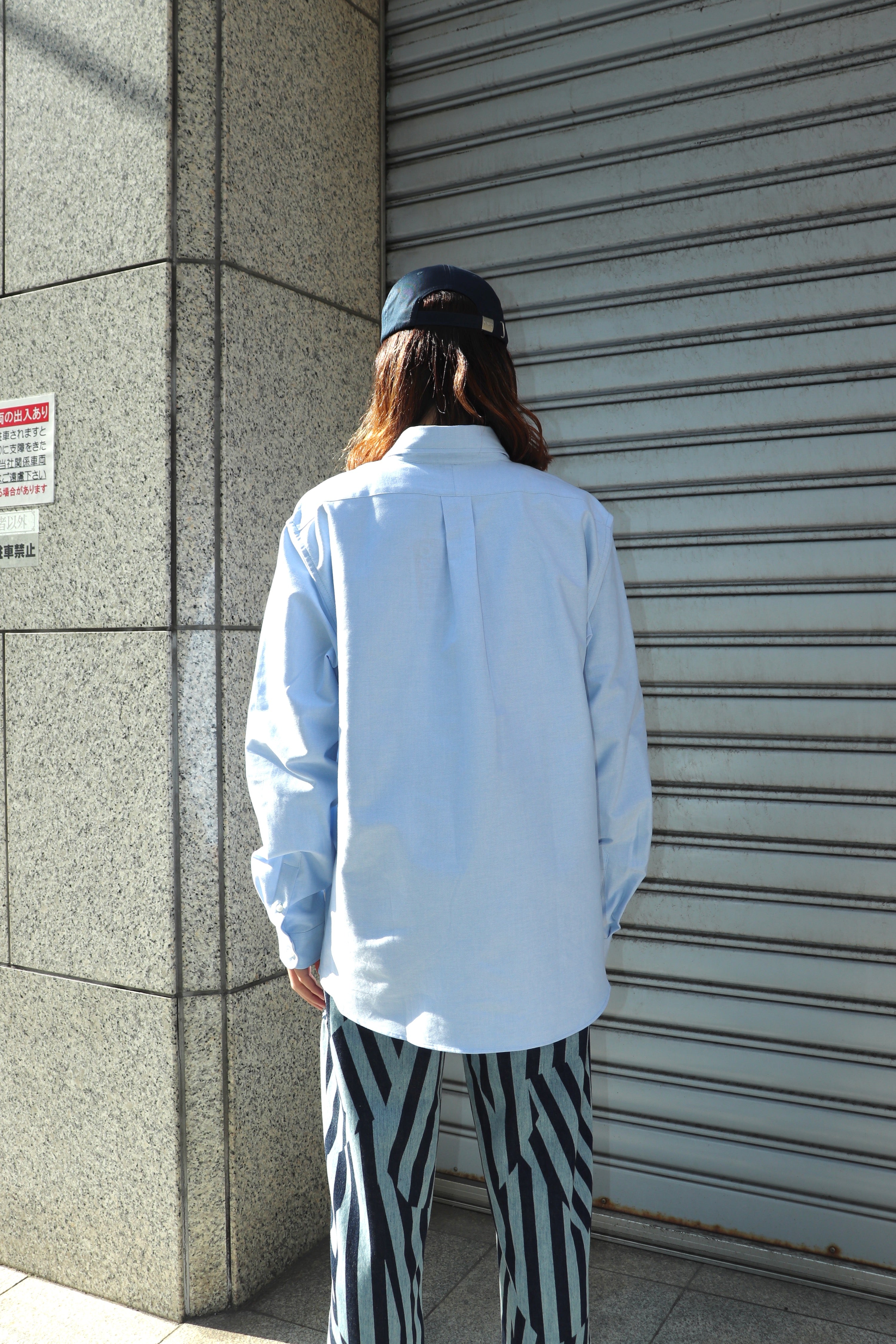 KENZO(ケンゾー)のBOKE FLOWER CREST CASUAL SHIRT SKY BLUEの