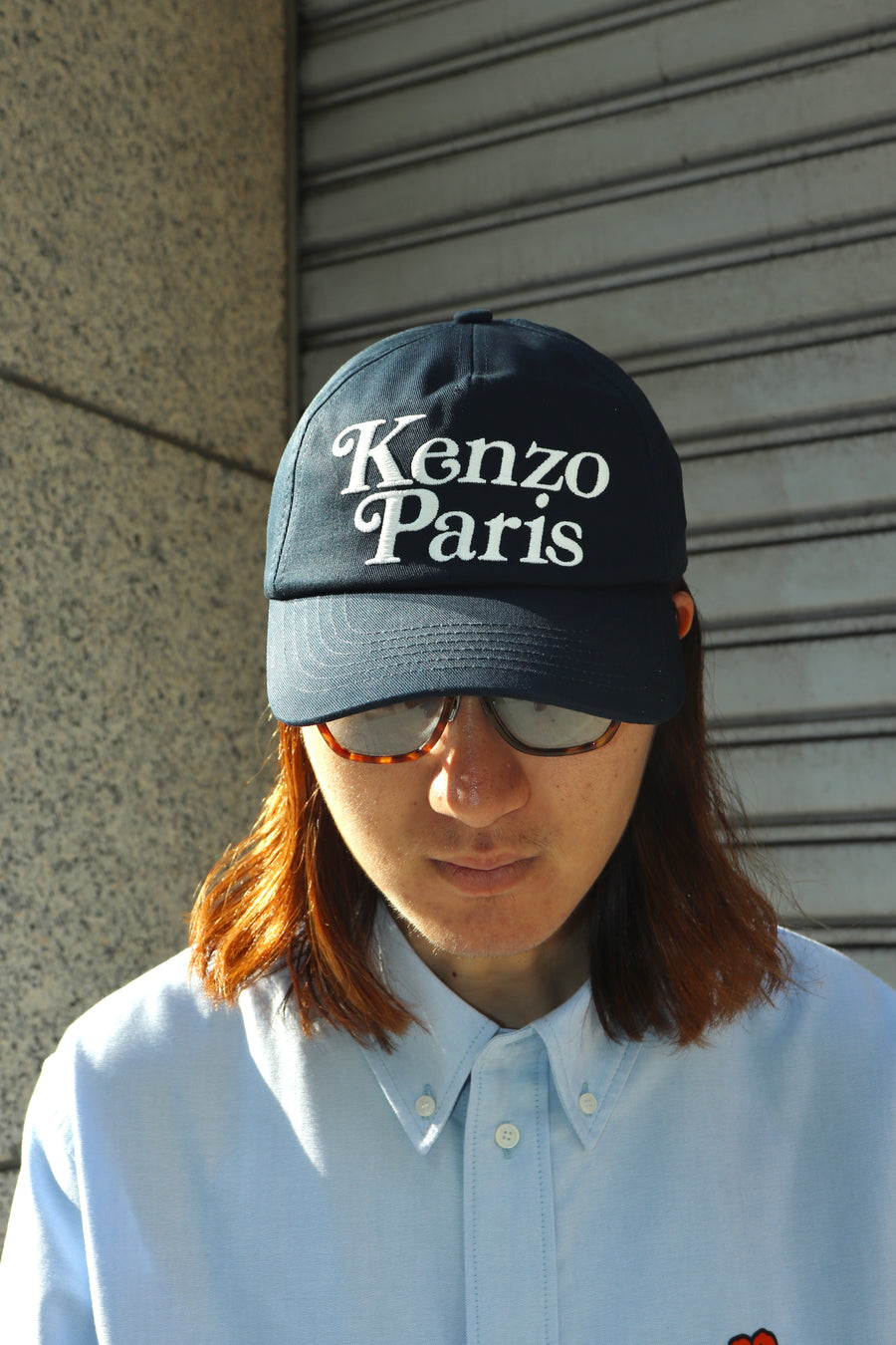 KENZO  CAP(NAVY BLUE)