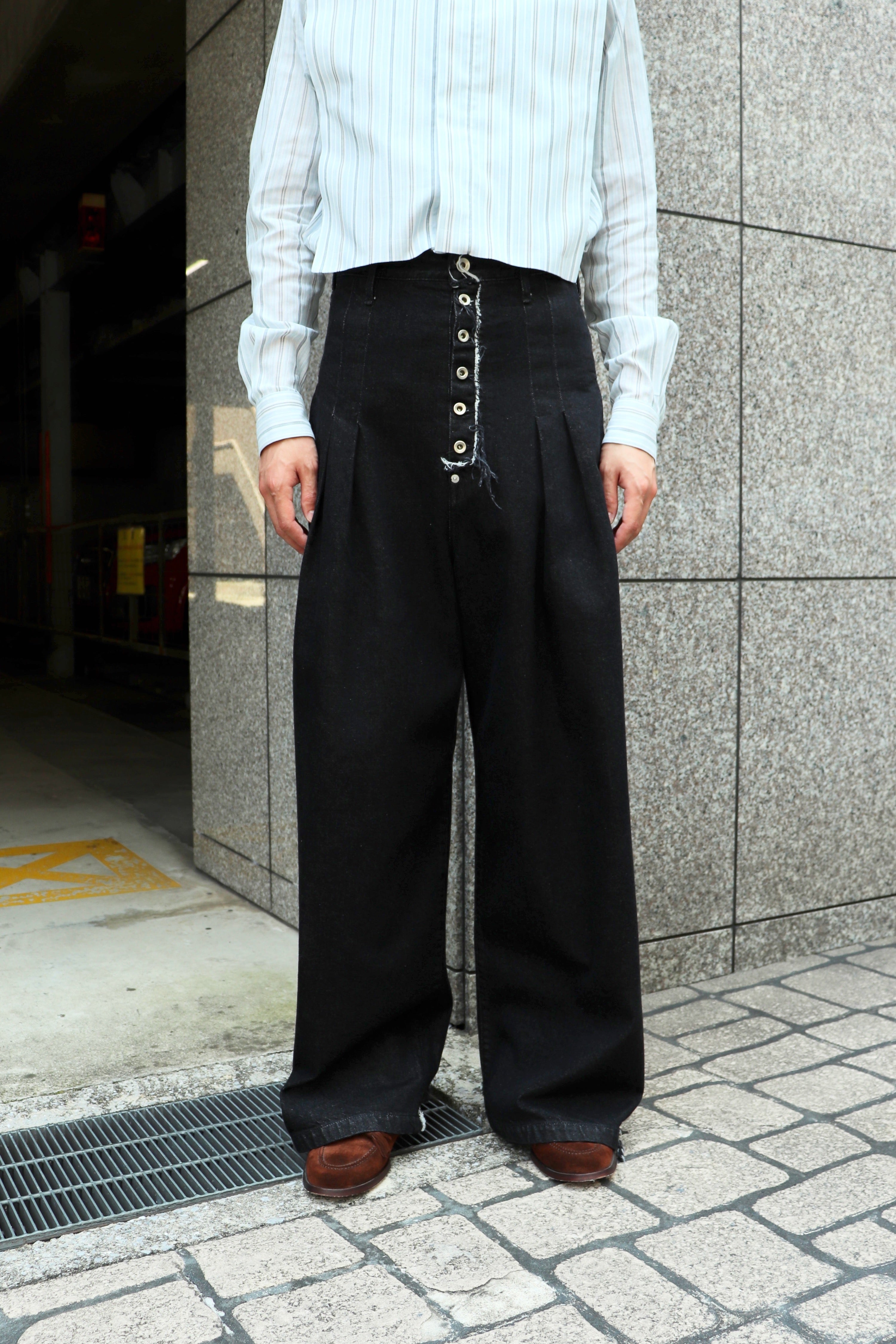 SOSHIOTSUKI(ソウシオオツキ)のHI WAIST BAGGY DENIM PANTSの通販