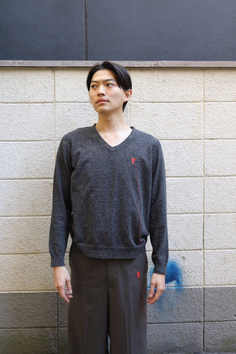 MASU(エムエーエスユー)のSILK NEP SWEATER BLACKの通販｜PALETTE art