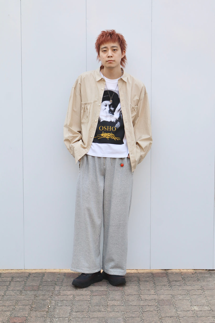 refomed(リフォメッド)のWRIST PATCH WIDE SHIRT 