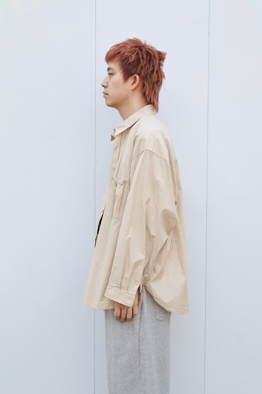 refomed(リフォメッド)のWRIST PATCH WIDE SHIRT 
