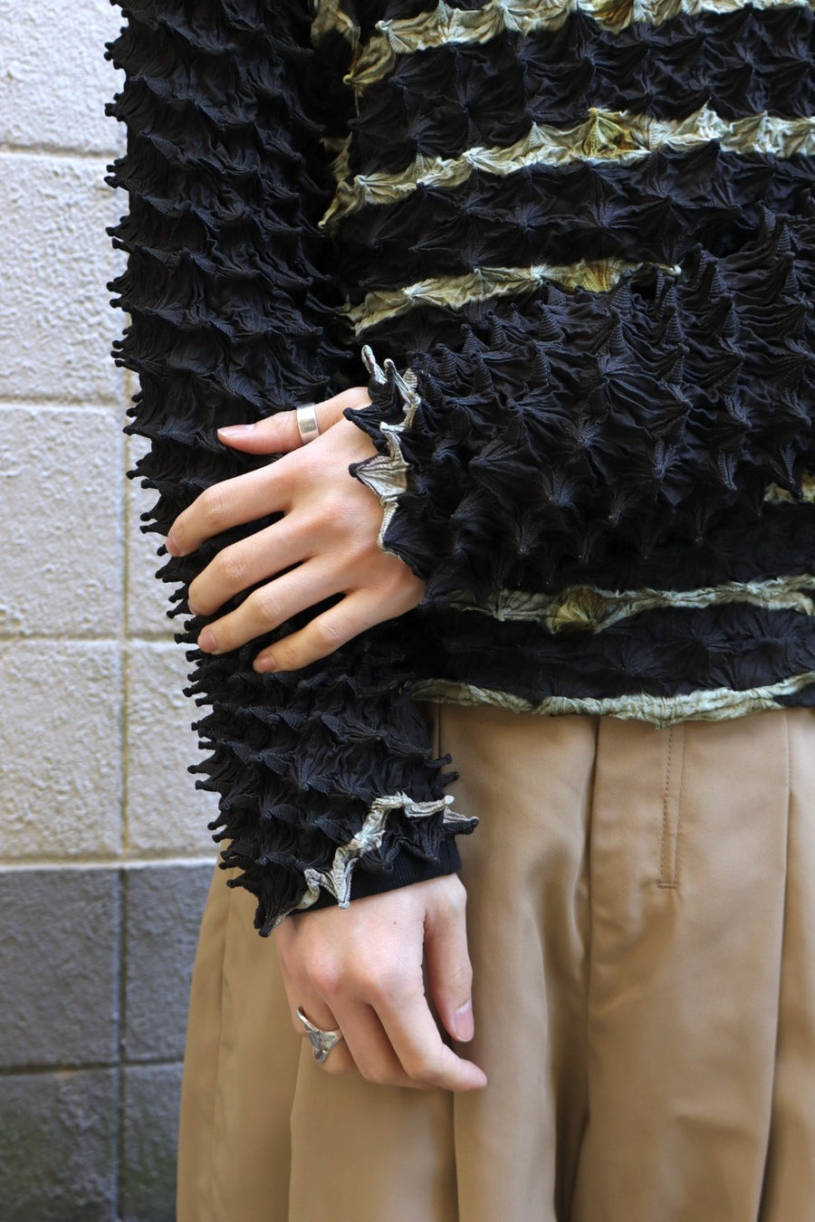 MASU(エムエーエスユー)のNAPOLEON SPIKY TOPS BLACKの通販｜PALETTE