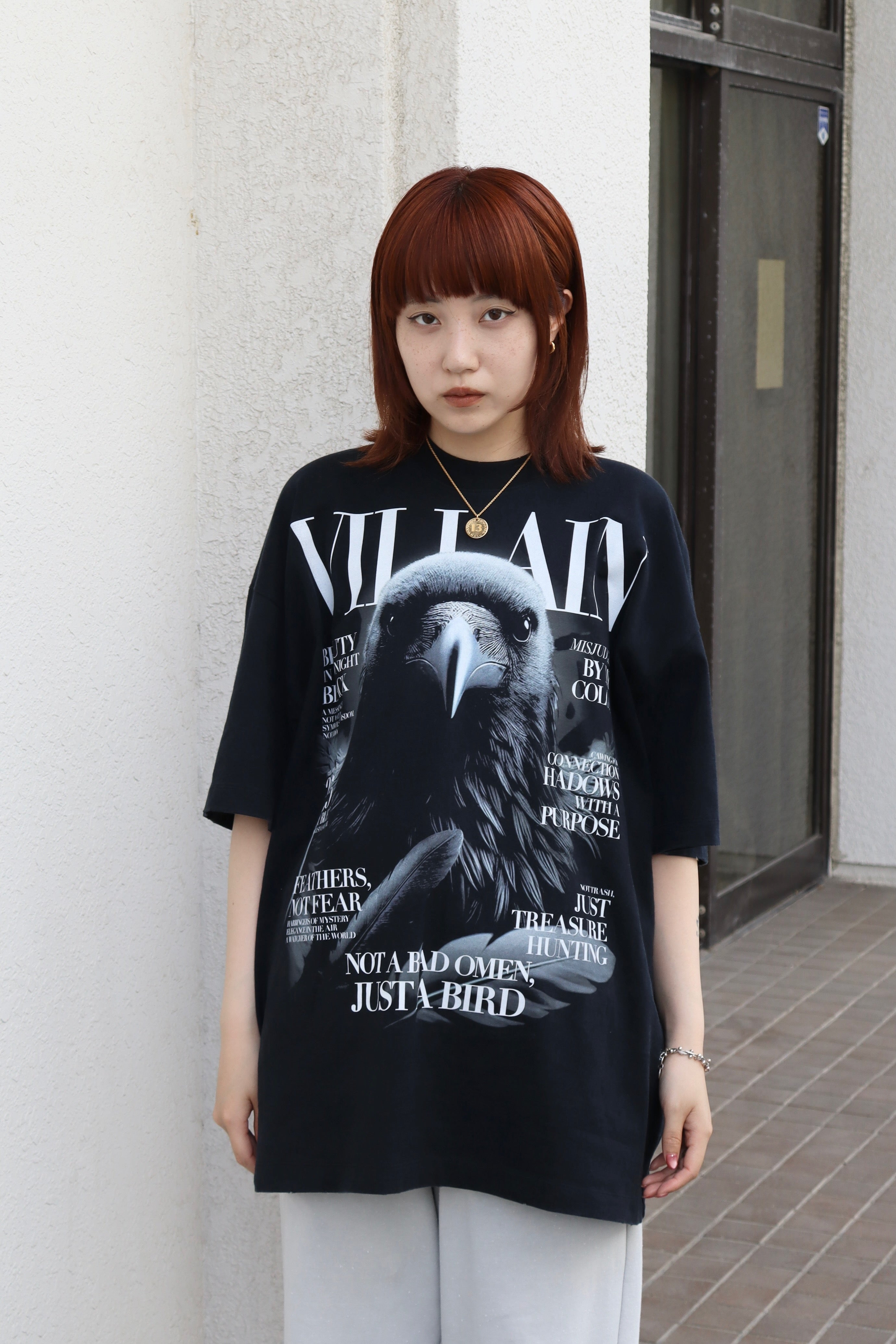 doublet(ダブレット)のVILLAIN COVER PRINT T-SHIRT BLACKの通販