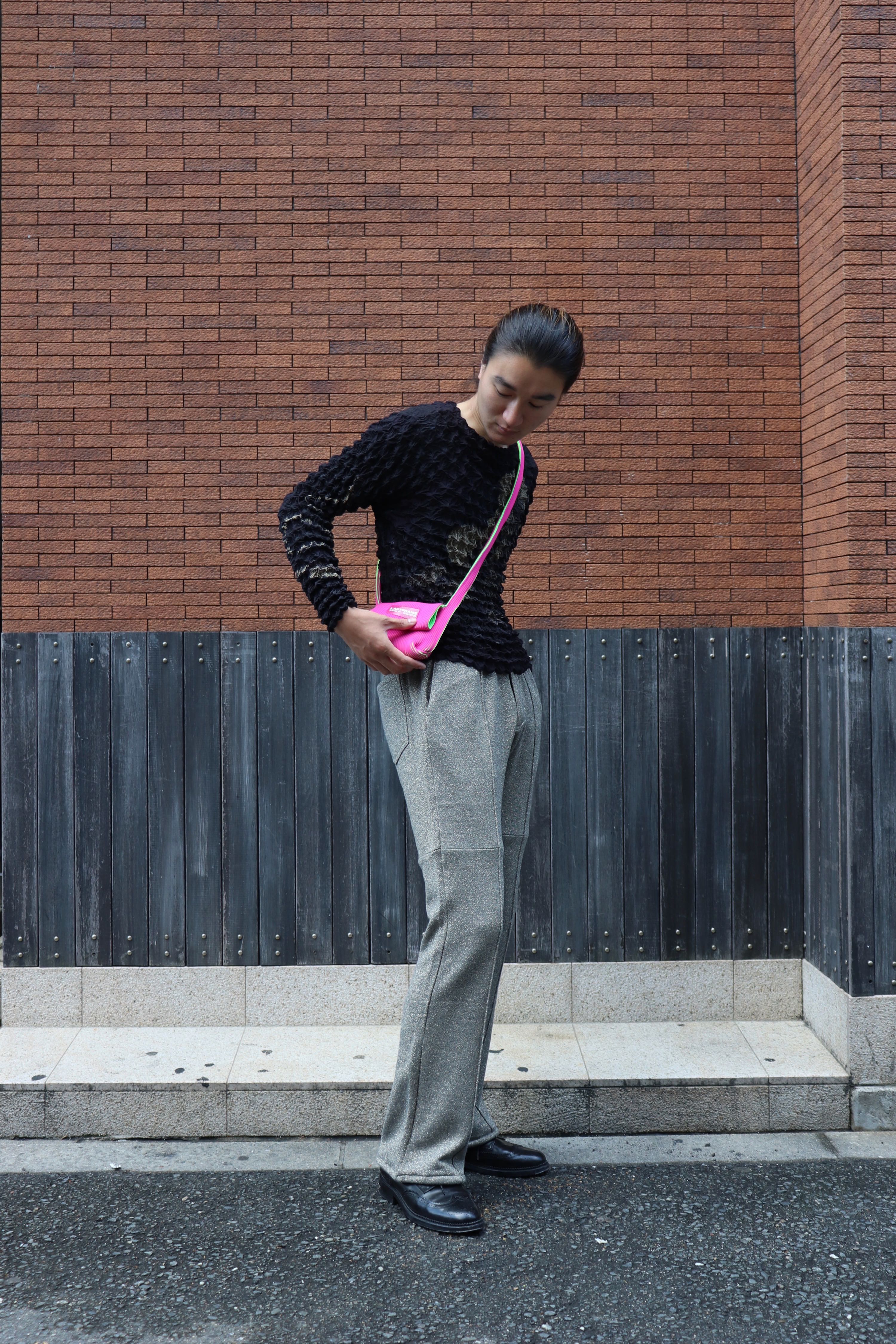 トップス masu 23aw MARRIAGE POPCORN MASU(エムエーエスユー)のMARRIAGE POPCORN SWEATSHIRT L.GRAYの通販