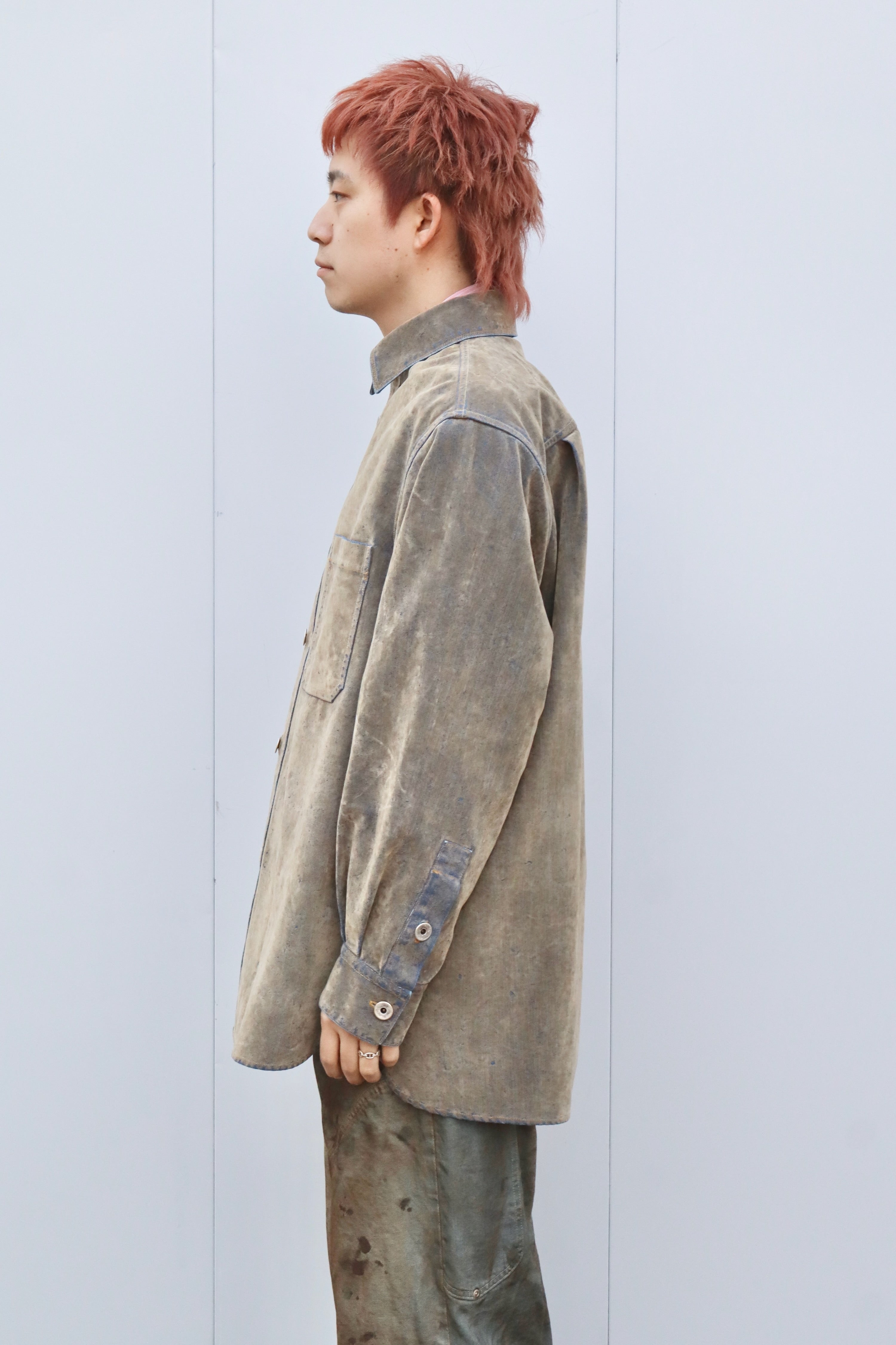 BED j.w. FORD バラシャツ BED J.W. FORD(ベッドフォード)のOver Shirt KHAKIの通販｜PALETTE art