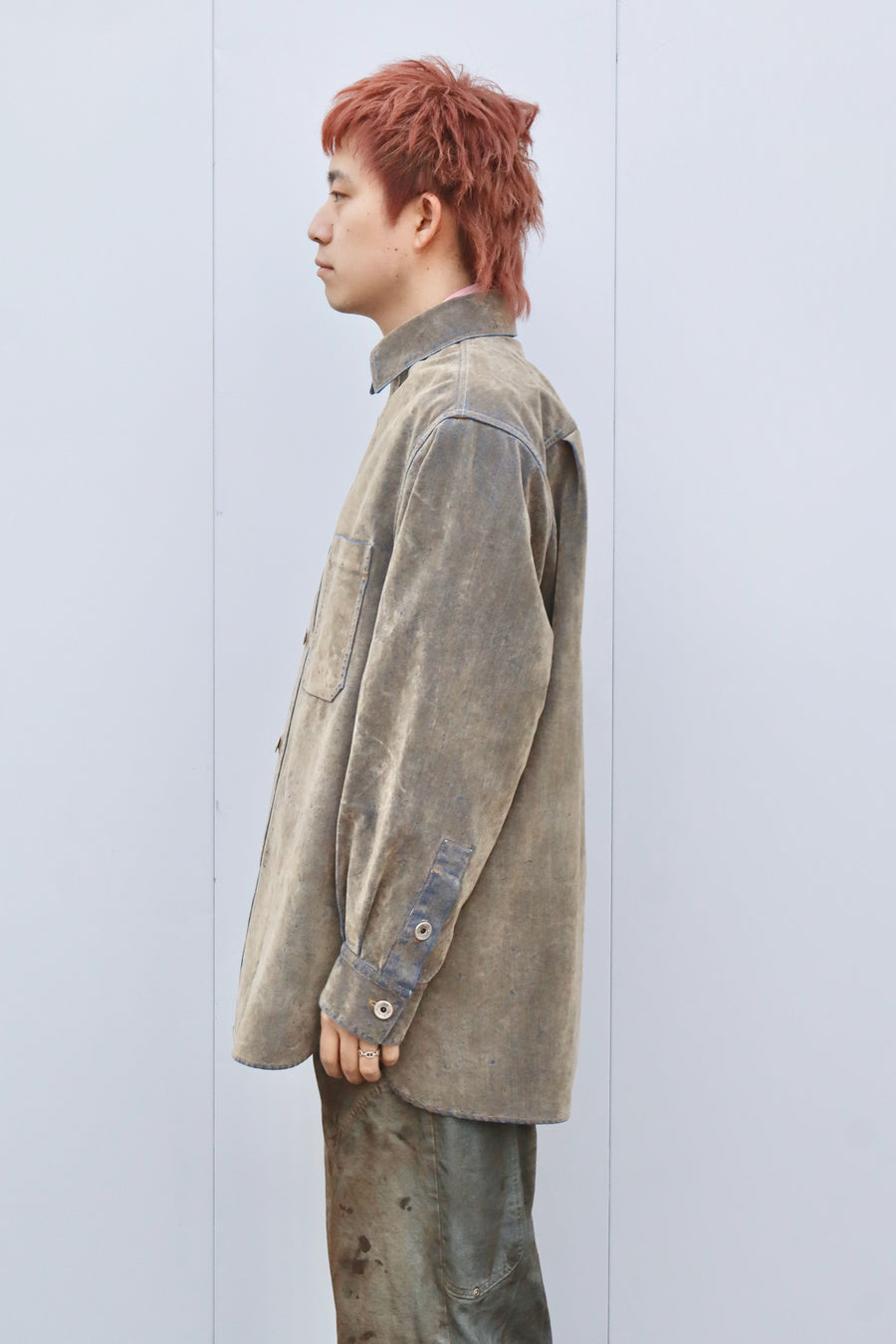 BED J.W. FORD(ベッドフォード)のOver Shirt KHAKIの通販｜PALETTE art