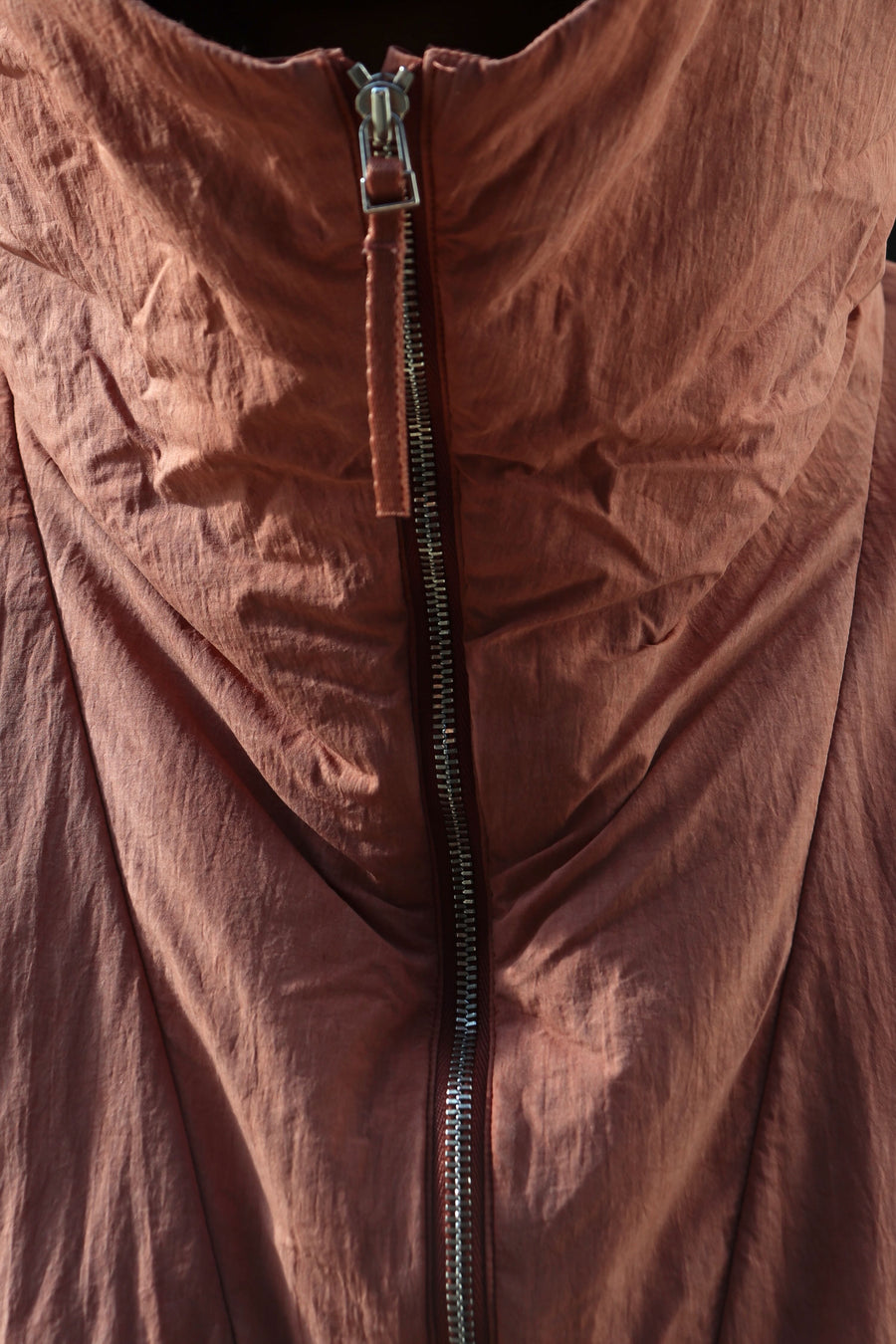 NULABEL  NATURAL DYED ANORACK(BROWN)