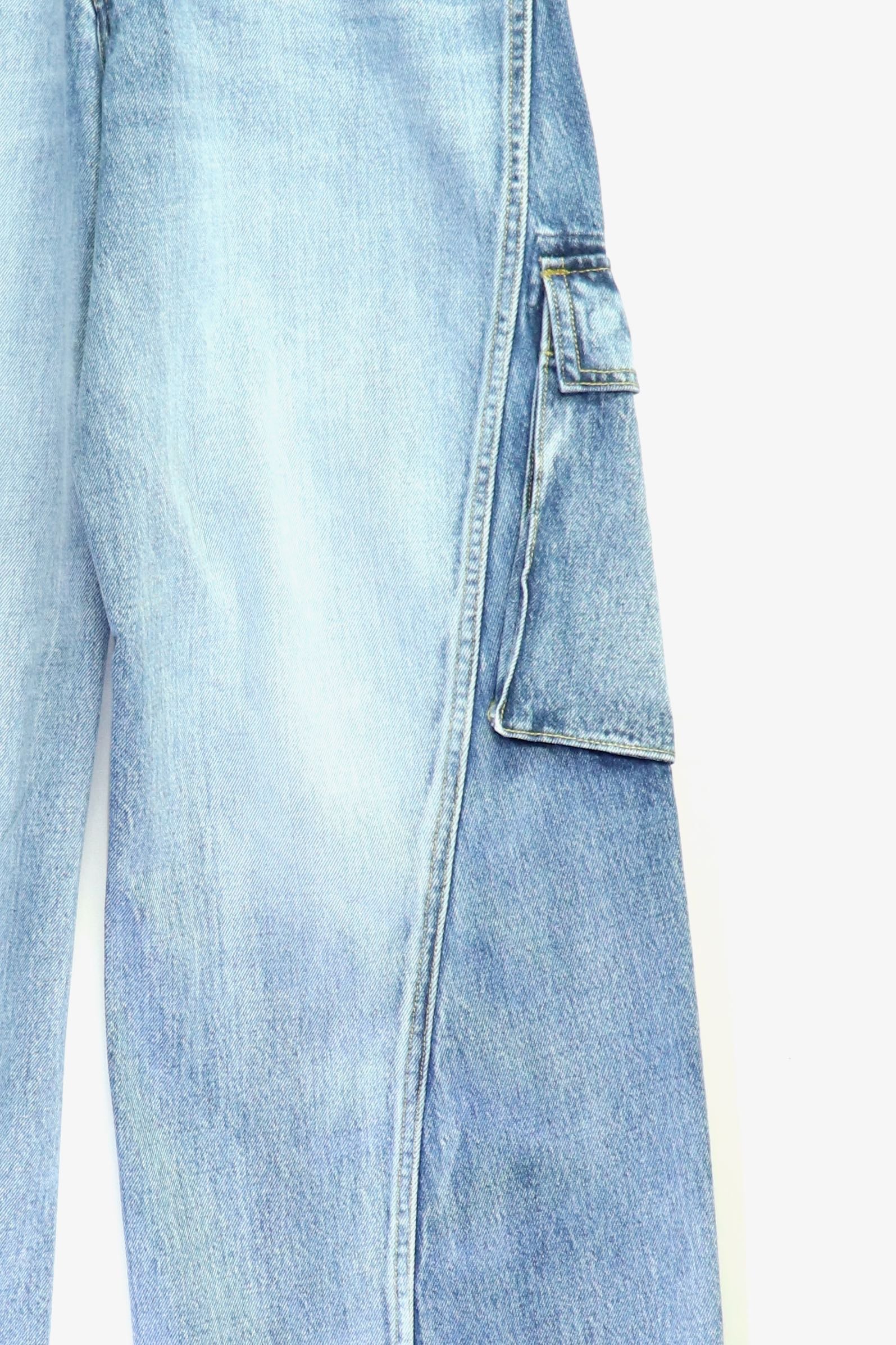 YUKI HASHIMOTO(ユウキハシモト)のTWISTED DENIM CARGO INDIGOの通販