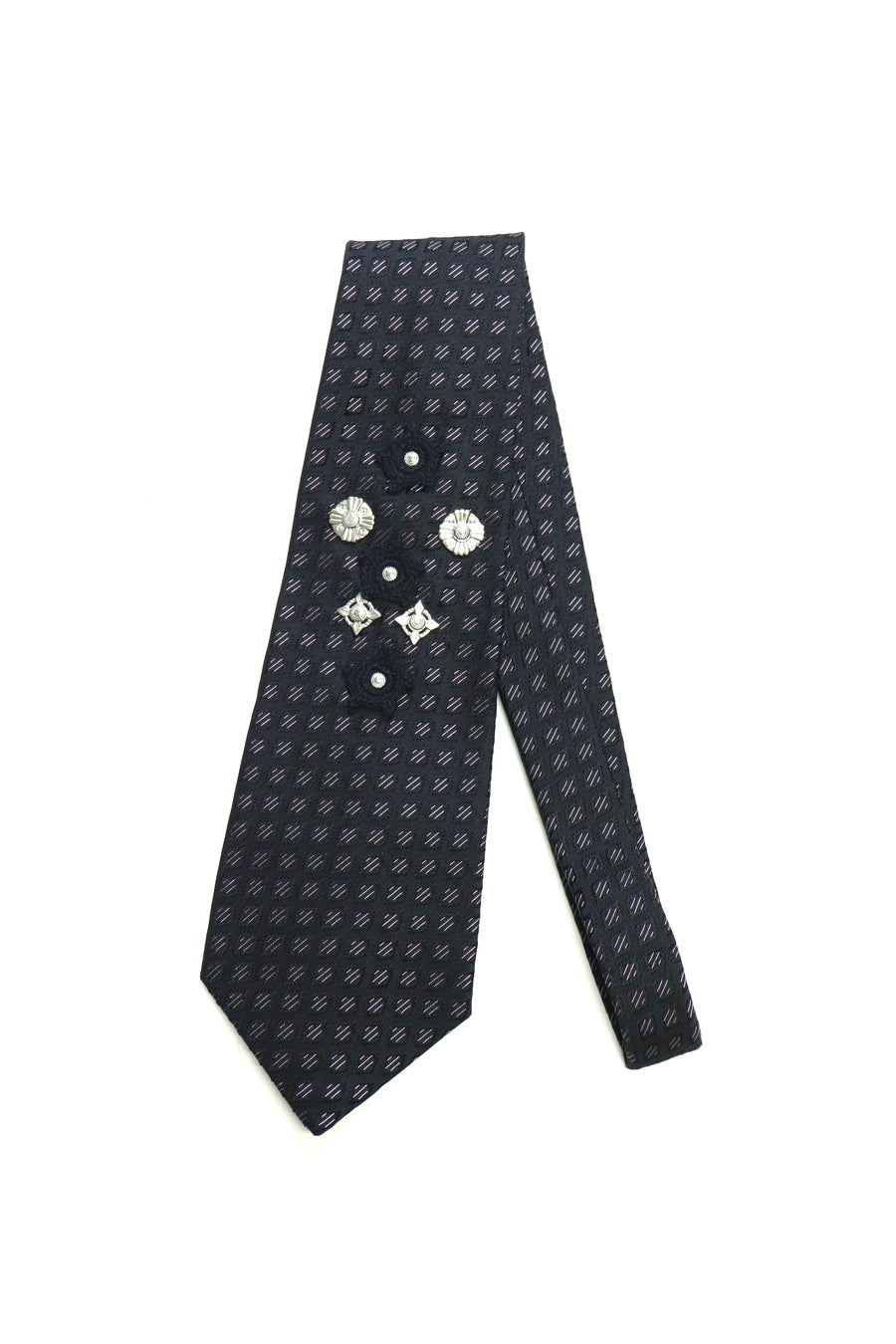 TOGA TOO  Metal concho tie(BLACK)