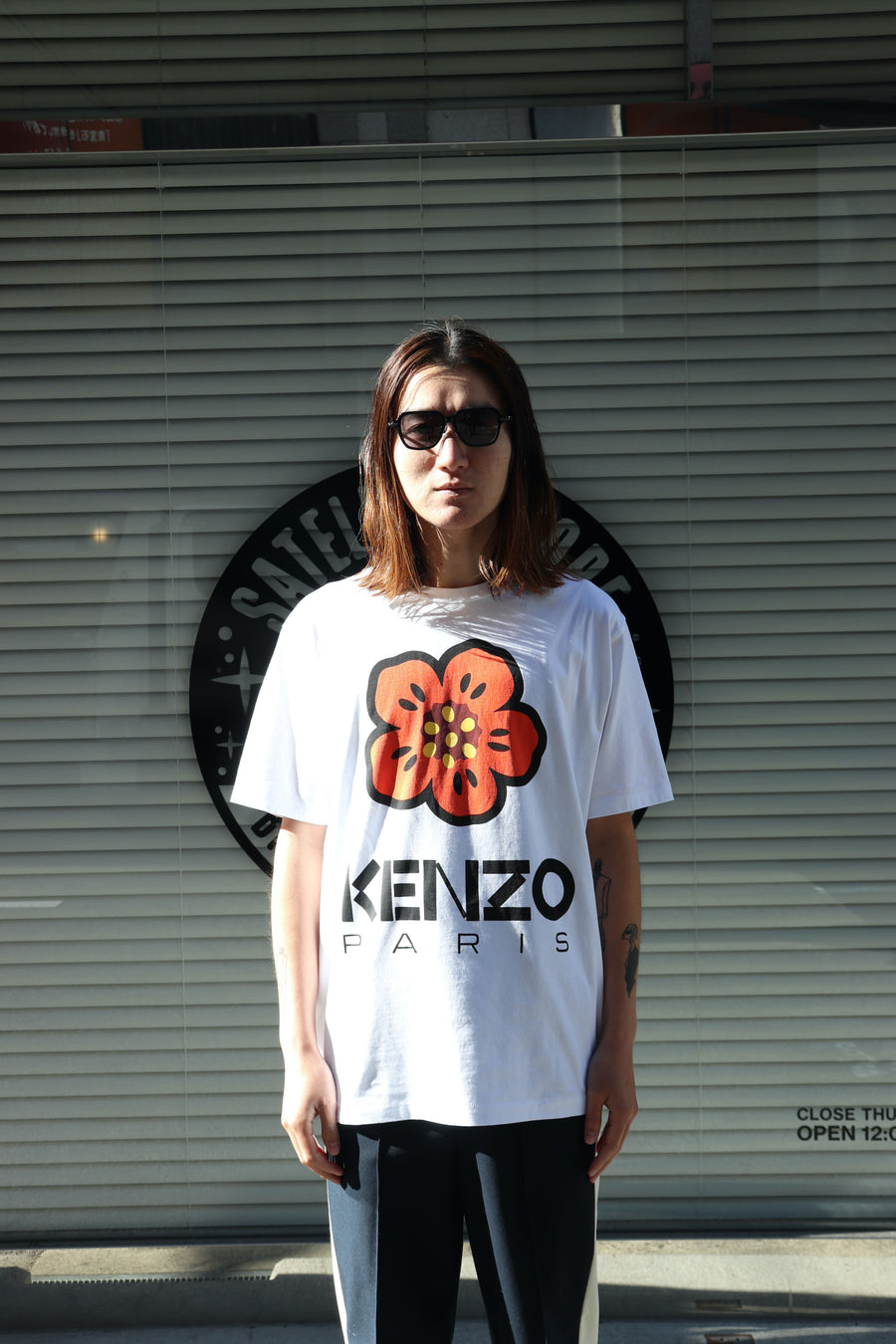 KENZO  BOKE FLOWER CLASSIC T-SHIRT-2(WHITE)