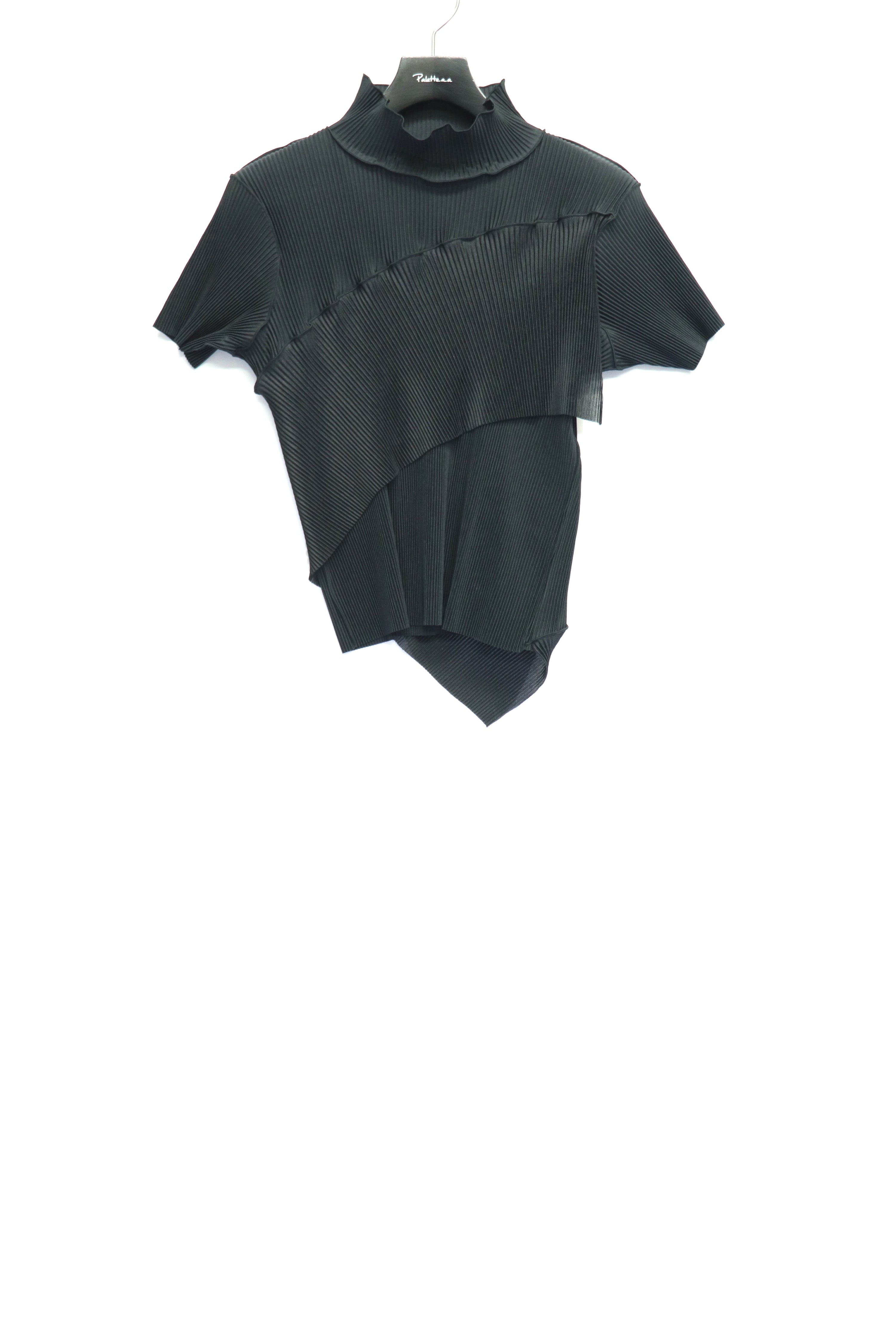 kotohayokozawa(コトハヨコザワ)のSPIRAL WAVE SHORT SLEEVE TOP *HIGH