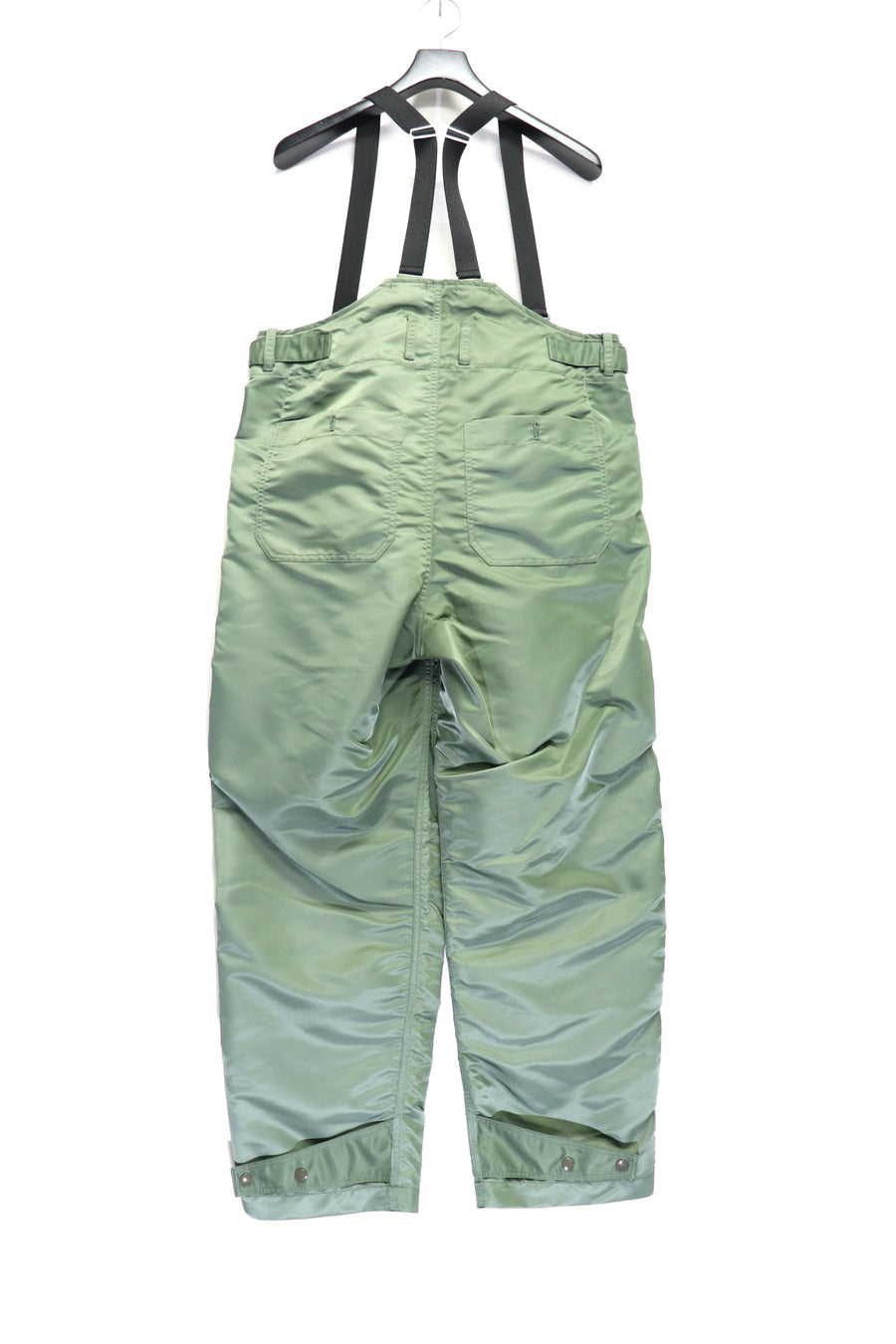 TOGA VIRILIS  Nylon twill suspenders pants(KHAKI)