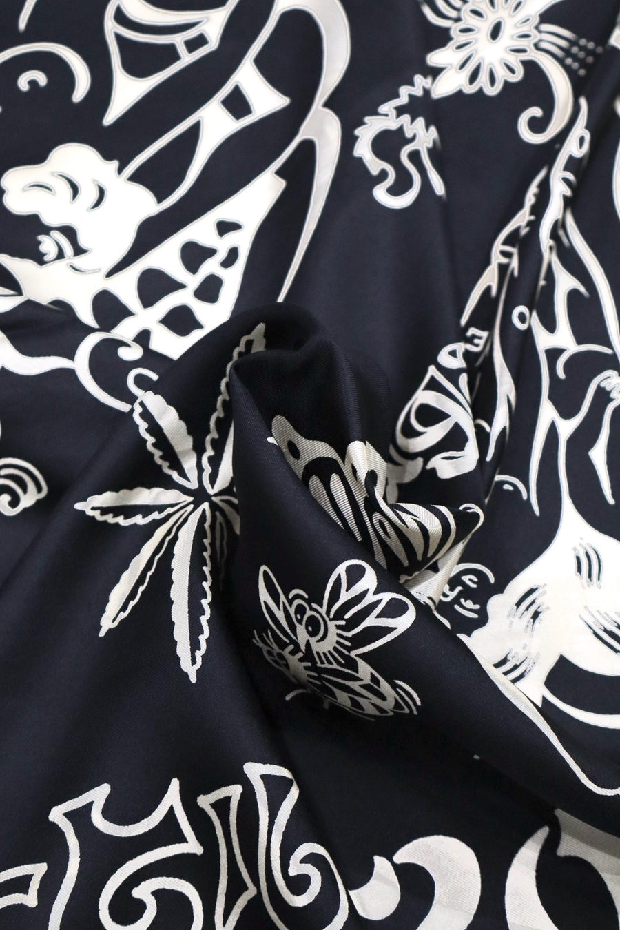 SUGARHILL(シュガーヒル)のSILK SCARF BLACKの通販｜PALETTE art alive