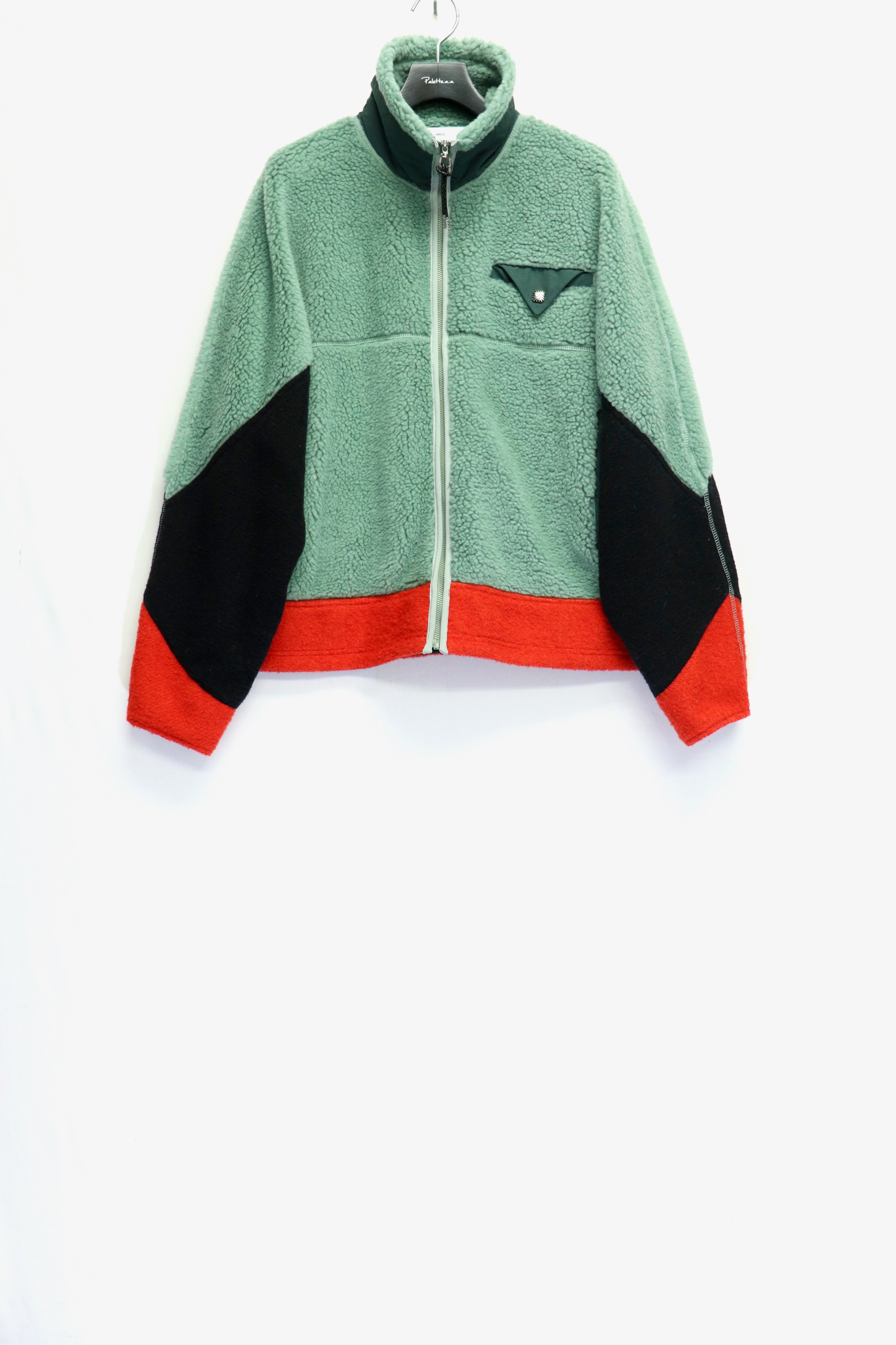 TOGA VIRILIS(トーガ ビリリース)のWool jersey blouson GREENの通販