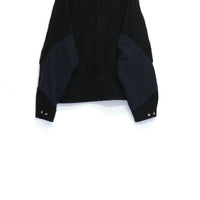 TOGA VIRILIS(トーガ ビリリース)のWool jersey blouson BLACKの通販