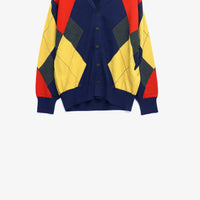 TOGA TOO(トーガ トゥ)のArgyle knit cardiganの通販｜PALETTE art