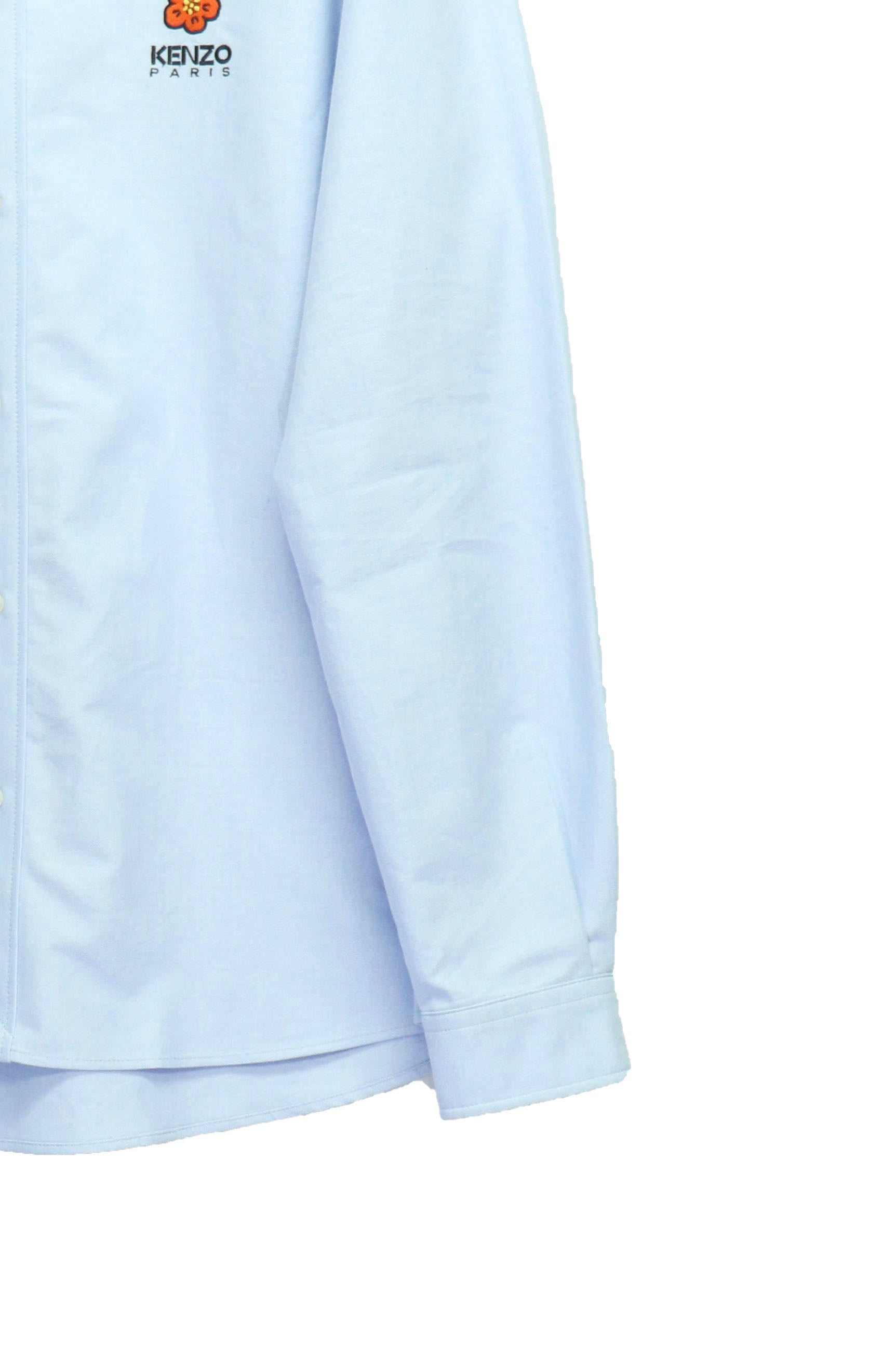 KENZO(ケンゾー)のBOKE FLOWER CREST CASUAL SHIRT SKY BLUEの通販