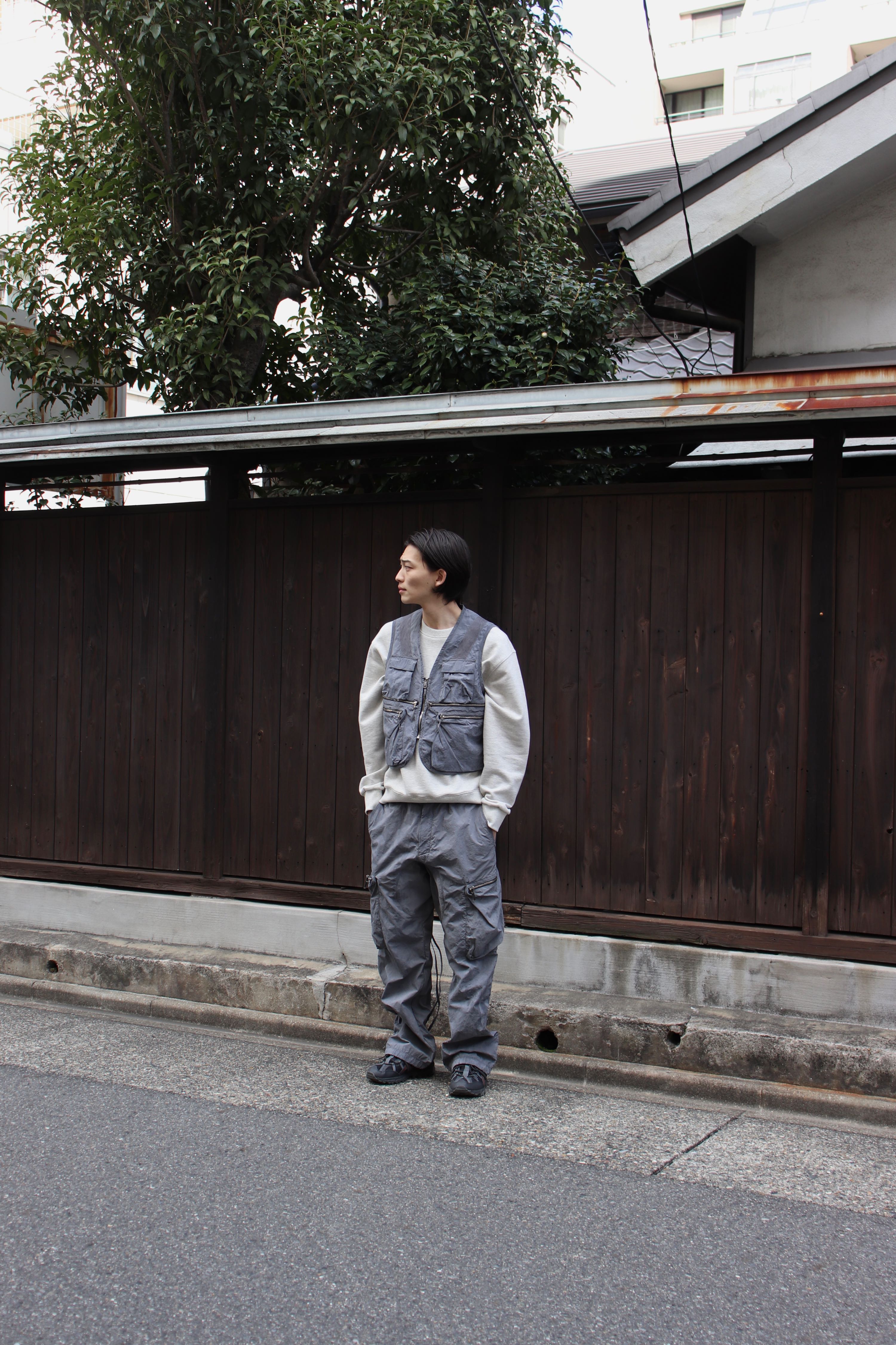 NULABEL(ニューレーベル)のGARMENT DYED NYLON VESTの通販｜PALETTE