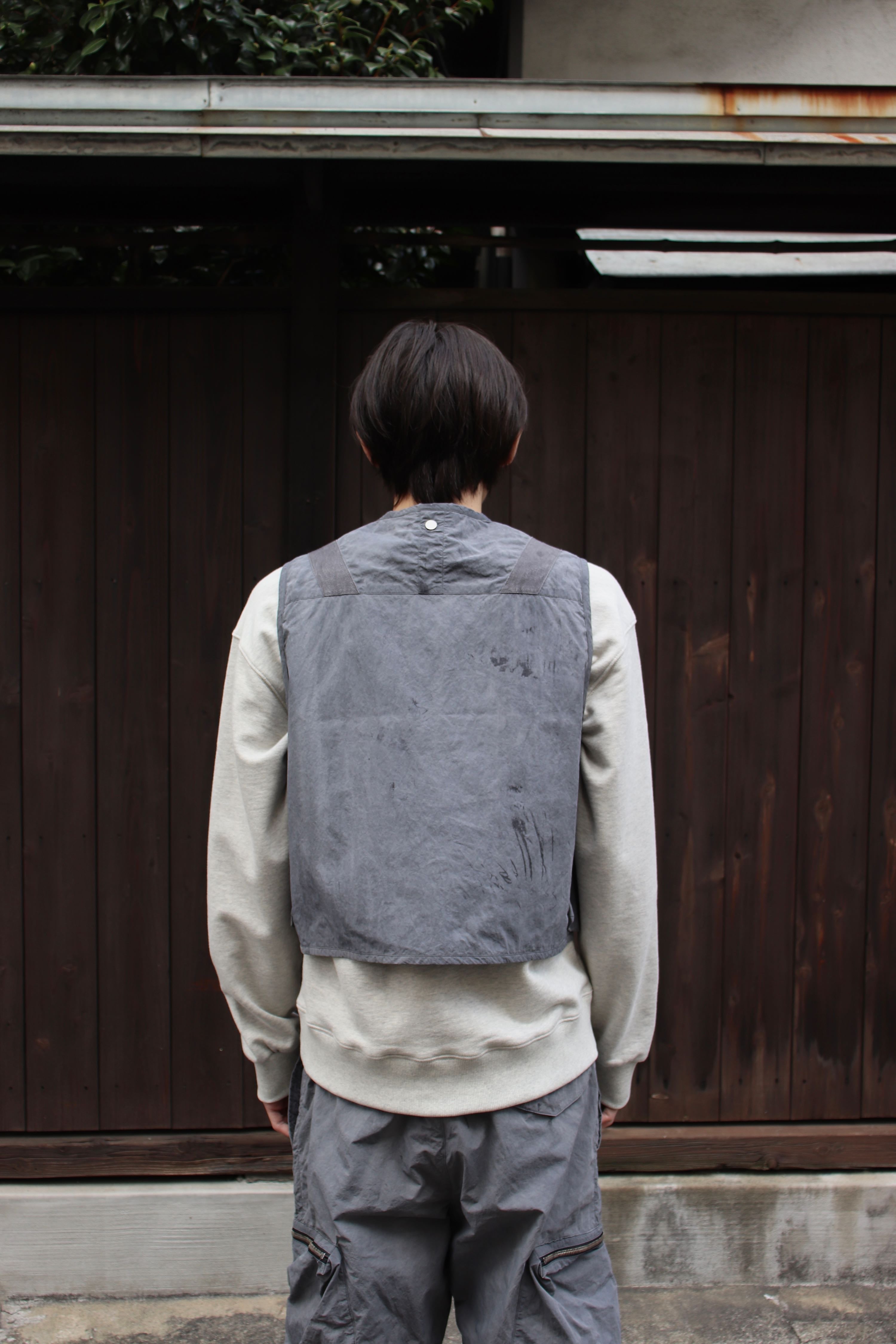 NULABEL(ニューレーベル)のGARMENT DYED NYLON VESTの通販