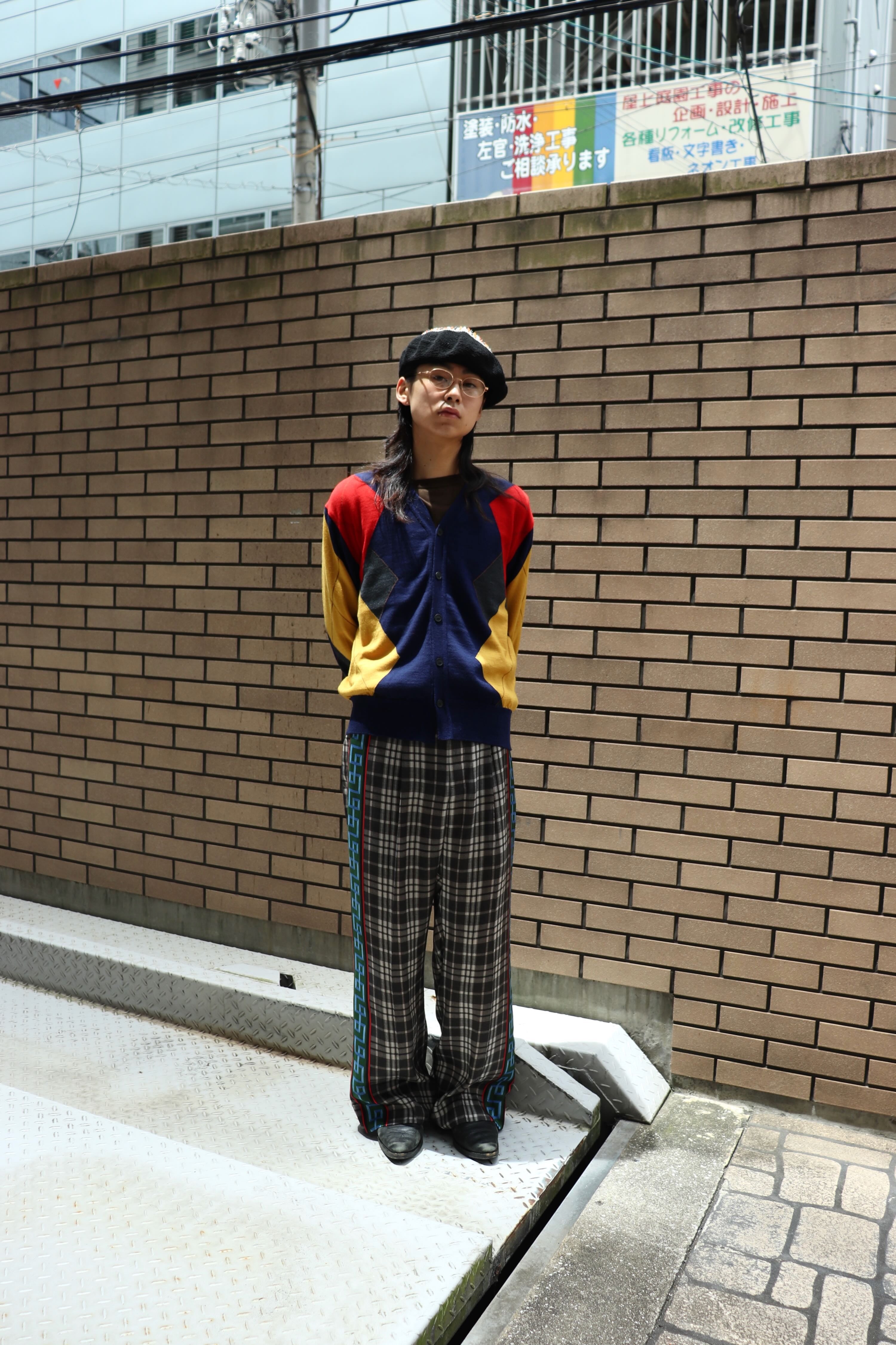 TOGA TOO(トーガ トゥ)のArgyle knit cardiganの通販｜PALETTE art