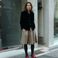 MASU(エムエーエスユー)のSATIN BAT SHOES BORDEAUXの通販｜PALETTE