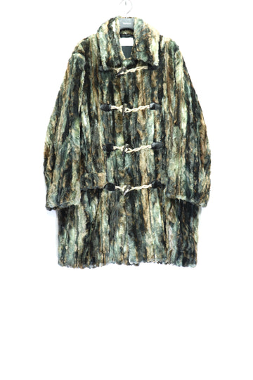 SUGARHILL  FUR COAT(BLACK & GREEN)