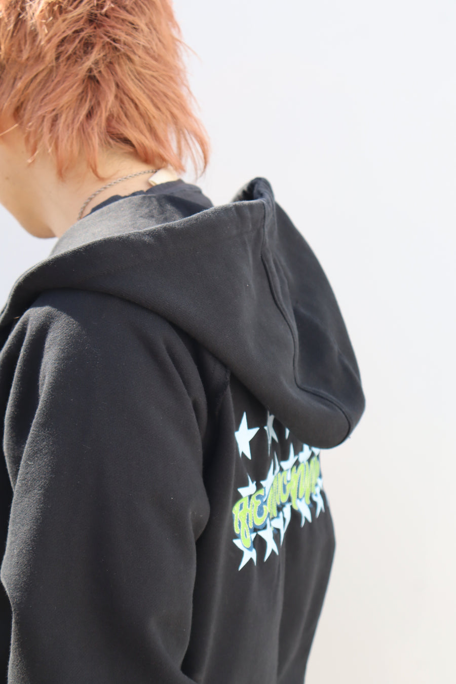 FAF(エフエーエフ)のPrinted Zip-Up Hoodie BLACKの通販｜PALETTE art